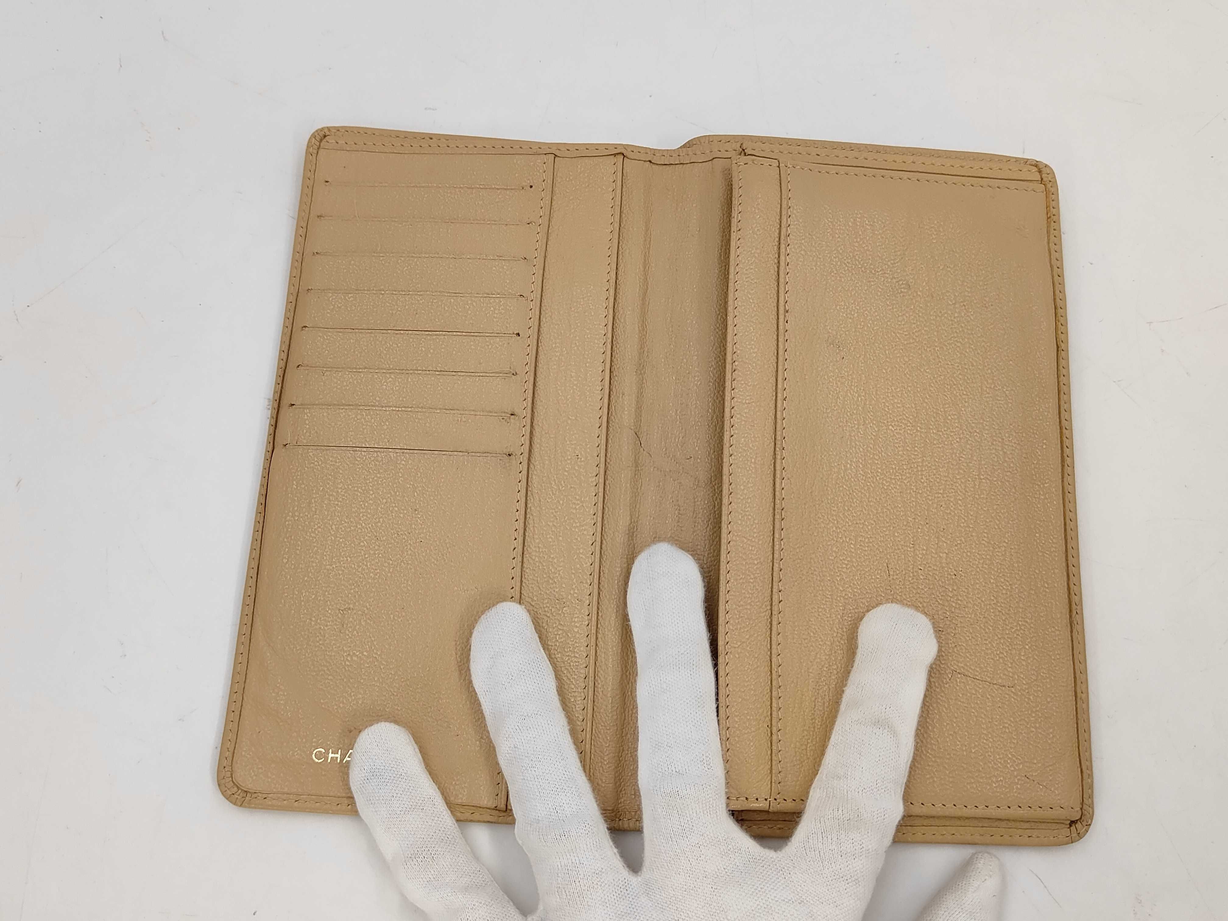 Calfskin Leather Long Wallet (Serial No. 7) — view 4
