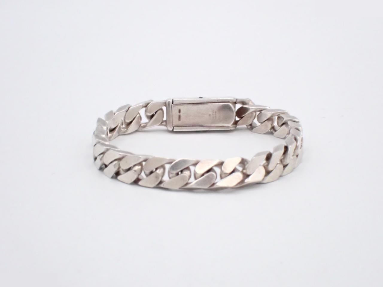 Silver bracelet, wrist circumference approximately 17.5 cm, 925 sterling silver, 39.6 g — view 2