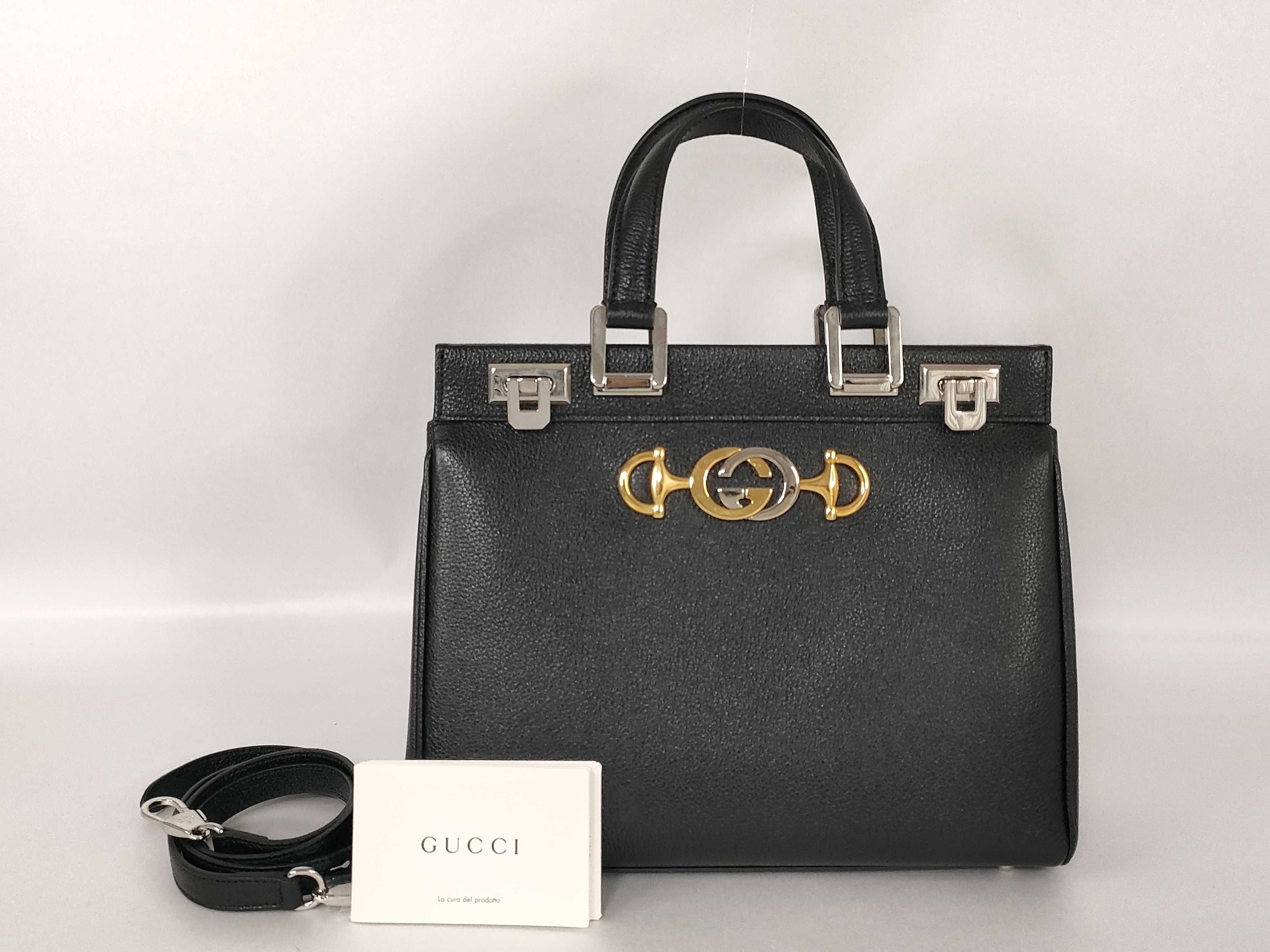 569712 Handle Bag Calfskin Handbag