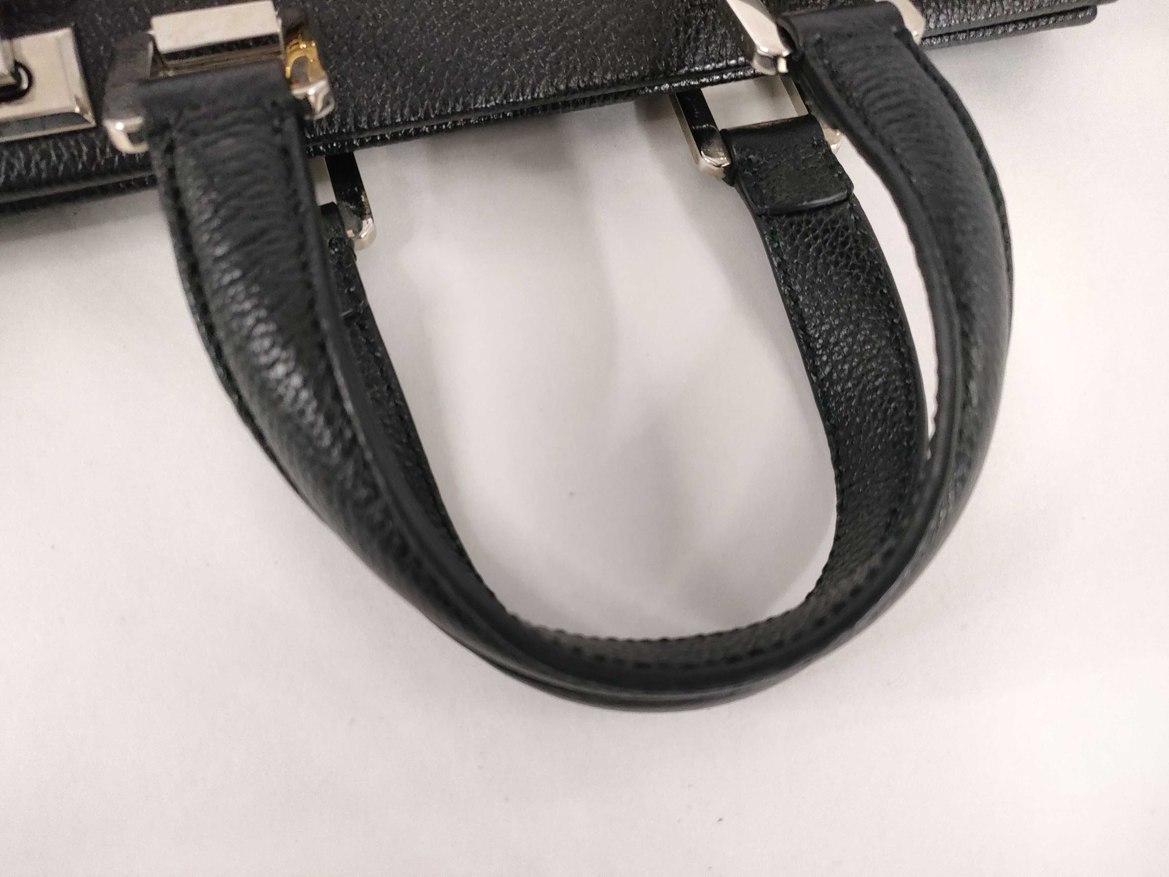 569712 Handle Bag Calfskin Handbag — view 3
