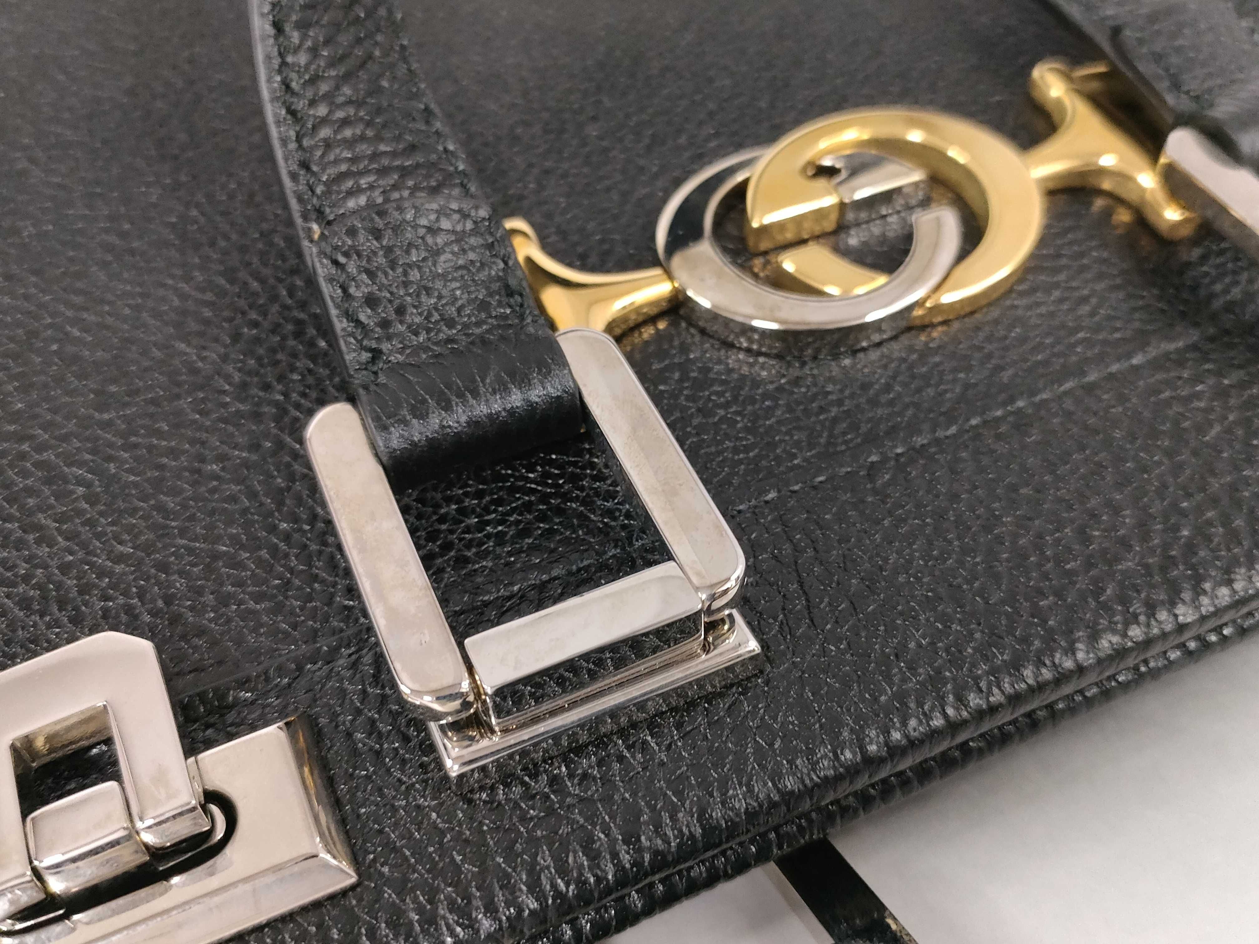 569712 Handle Bag Calfskin Handbag — view 5