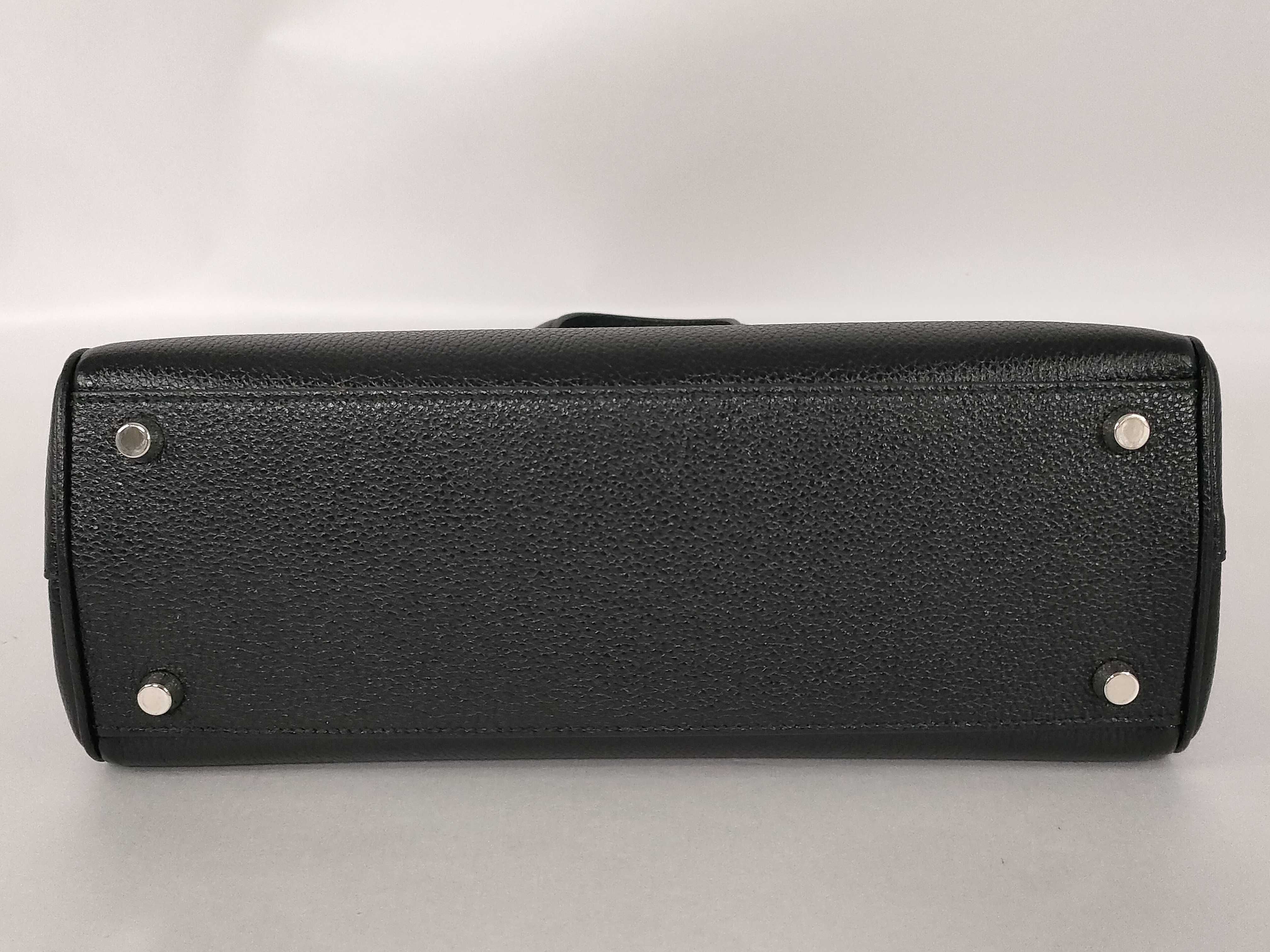 569712 Handle Bag Calfskin Handbag — view 7