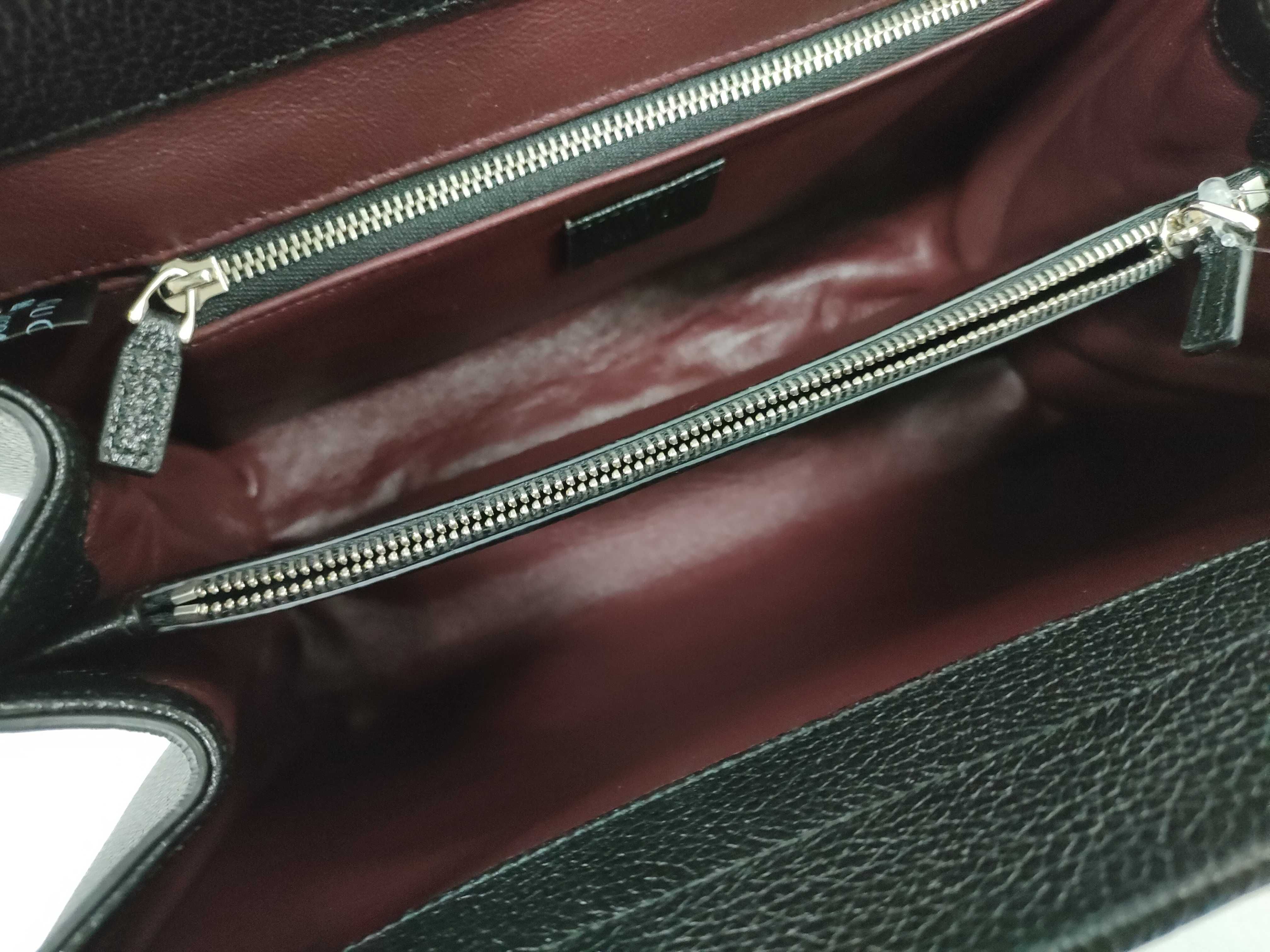569712 Handle Bag Calfskin Handbag — view 8