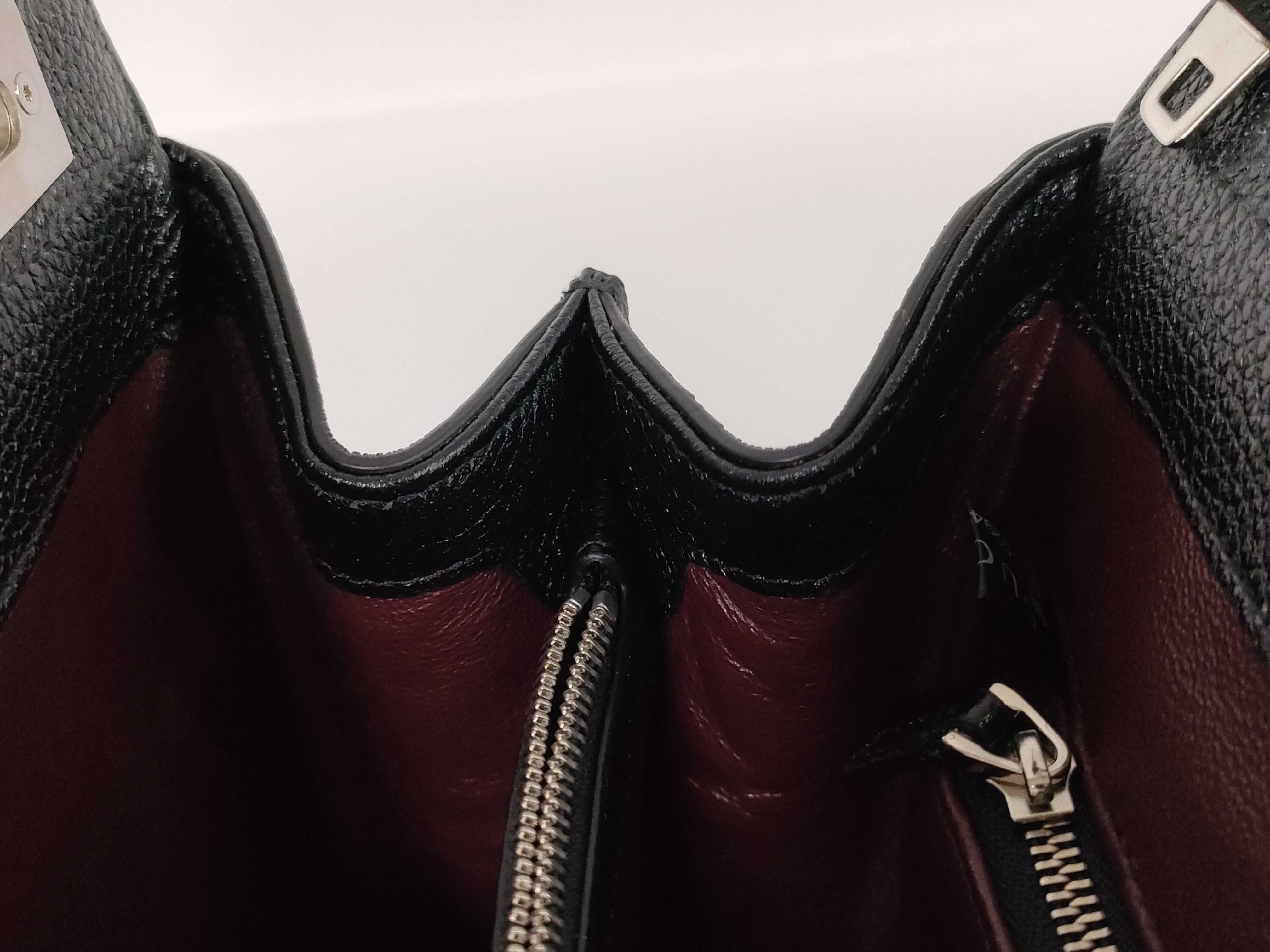 569712 Handle Bag Calfskin Handbag — view 9