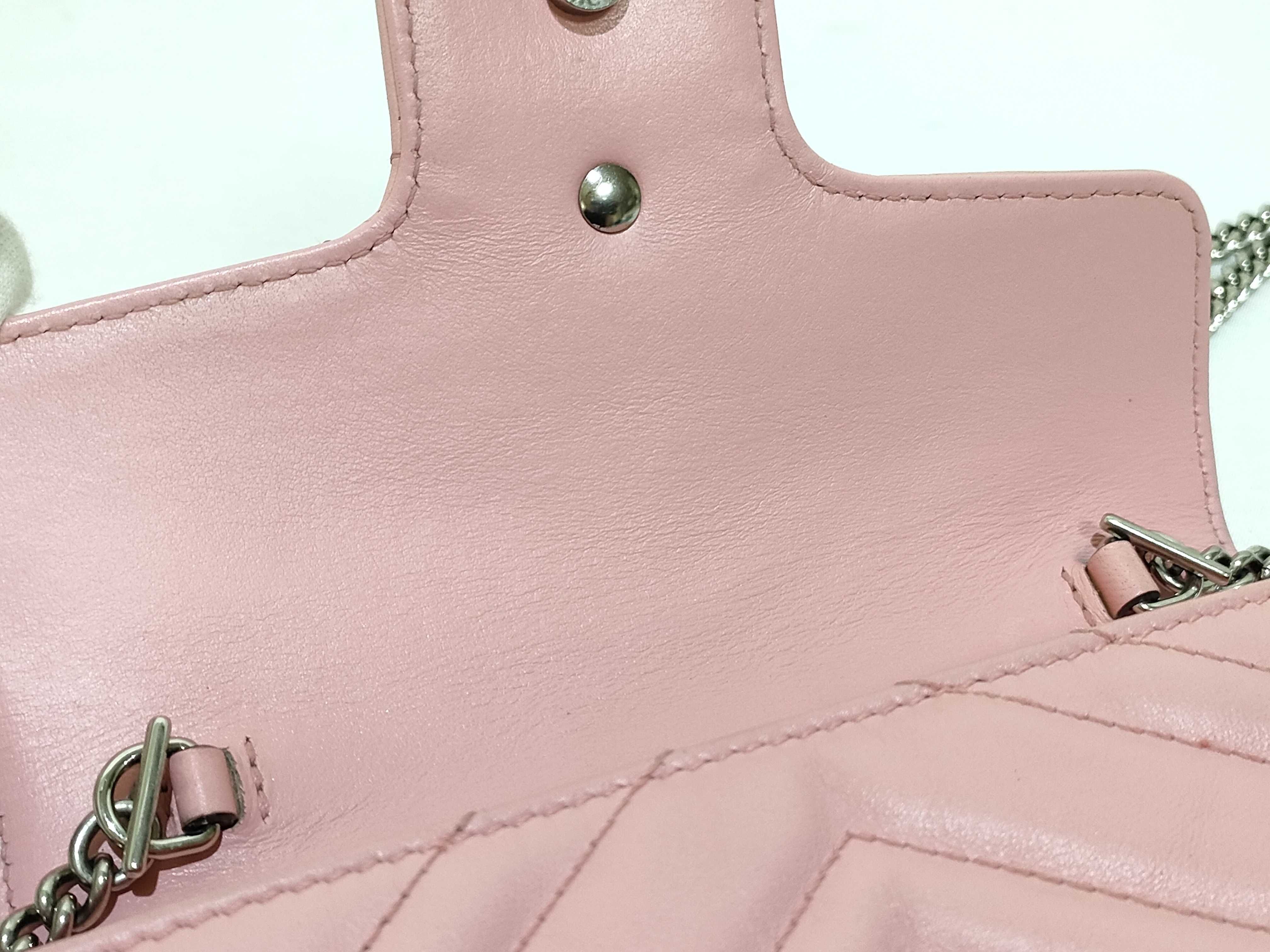 Marmont Pink Shoulder Bag — view 11