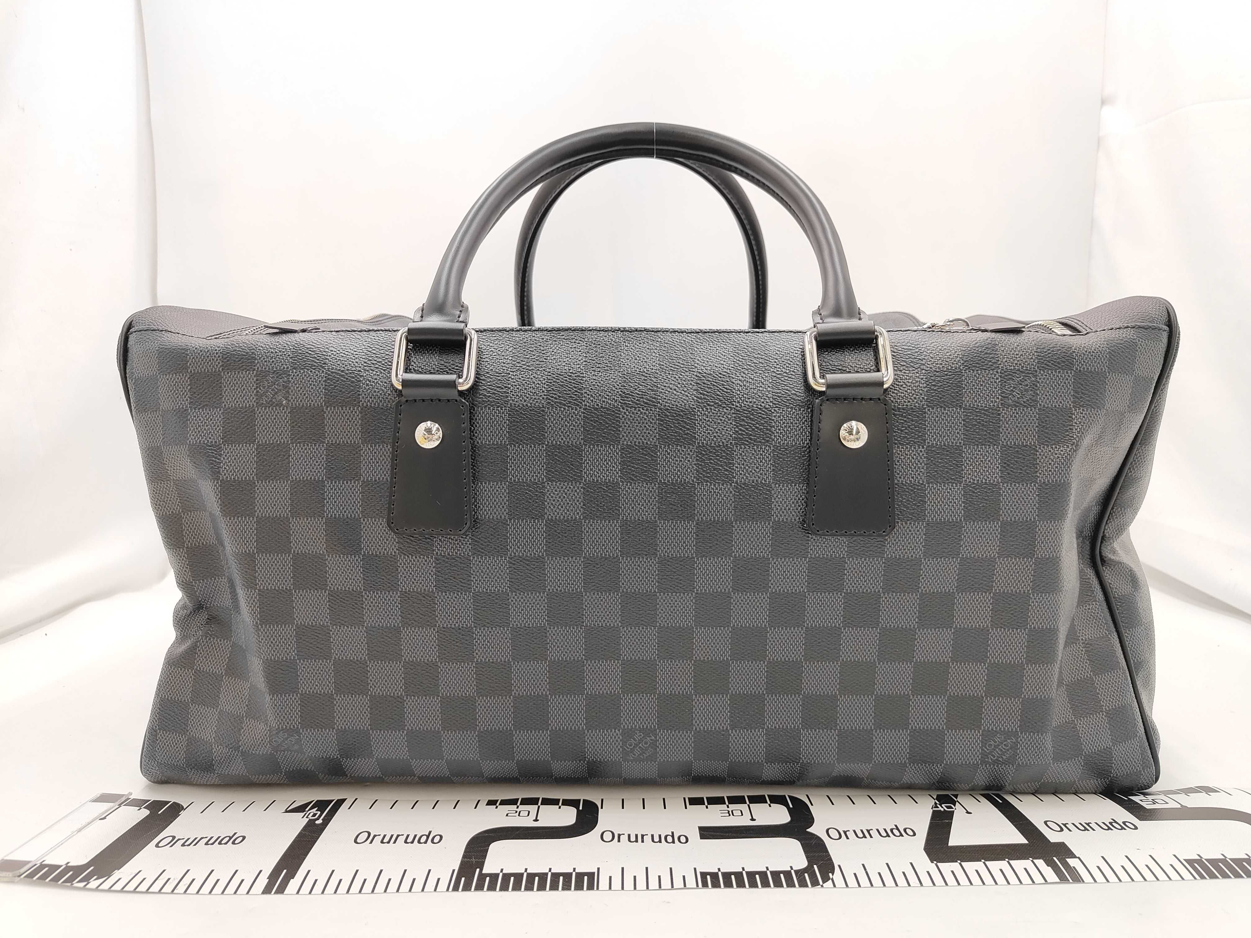 Damier Graphite Roadster 50 N48189 Boston Bag — view 2