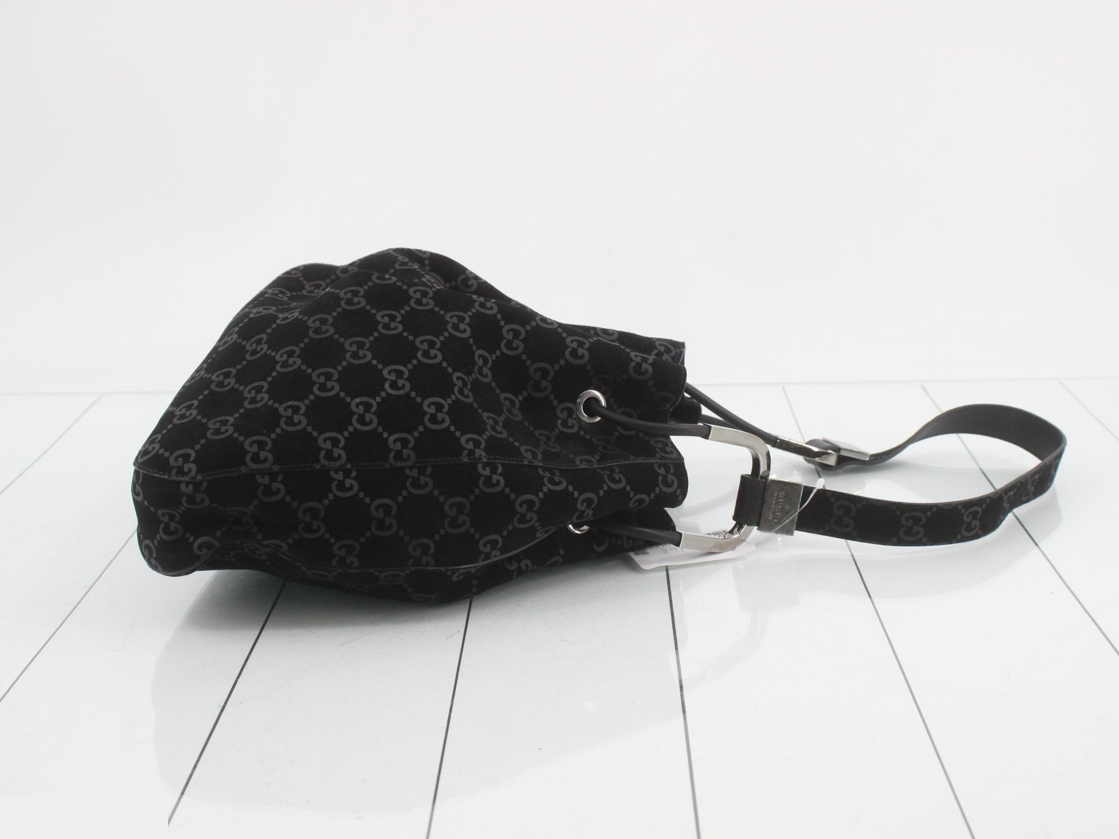 suede handbag — view 3