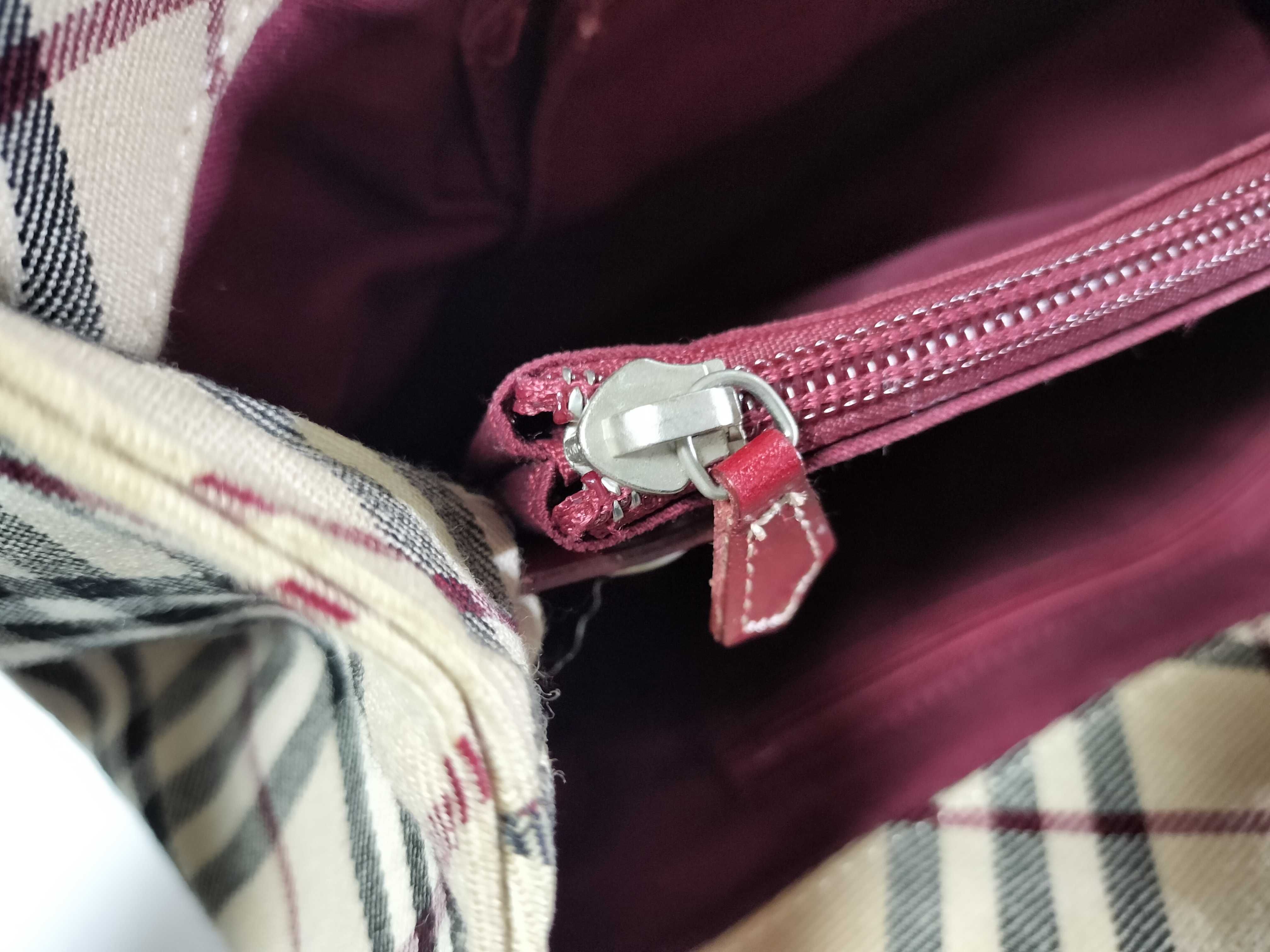 Blue Label Nova Check Handbag — view 10