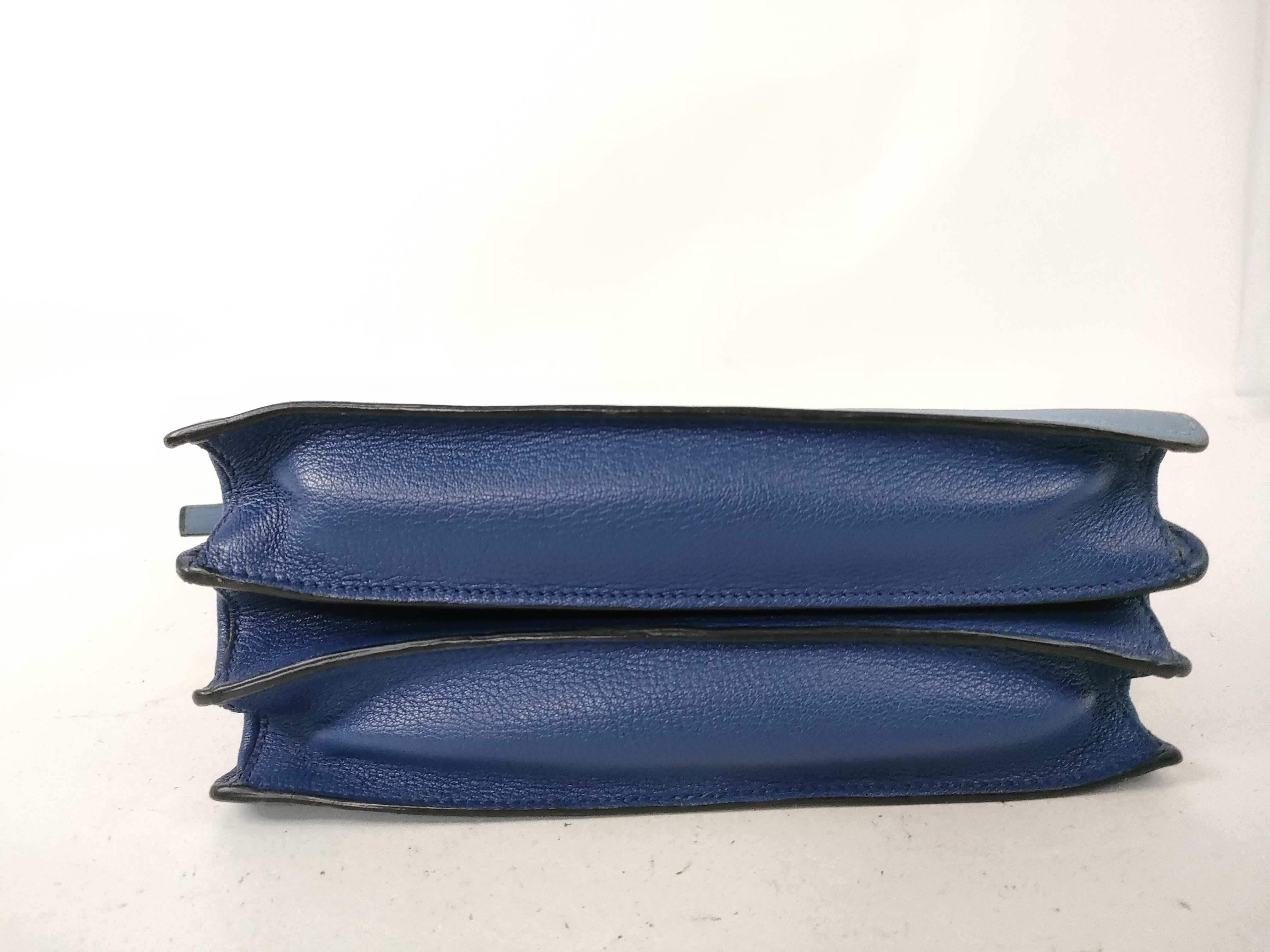 Madras Handbag, Blue — view 8