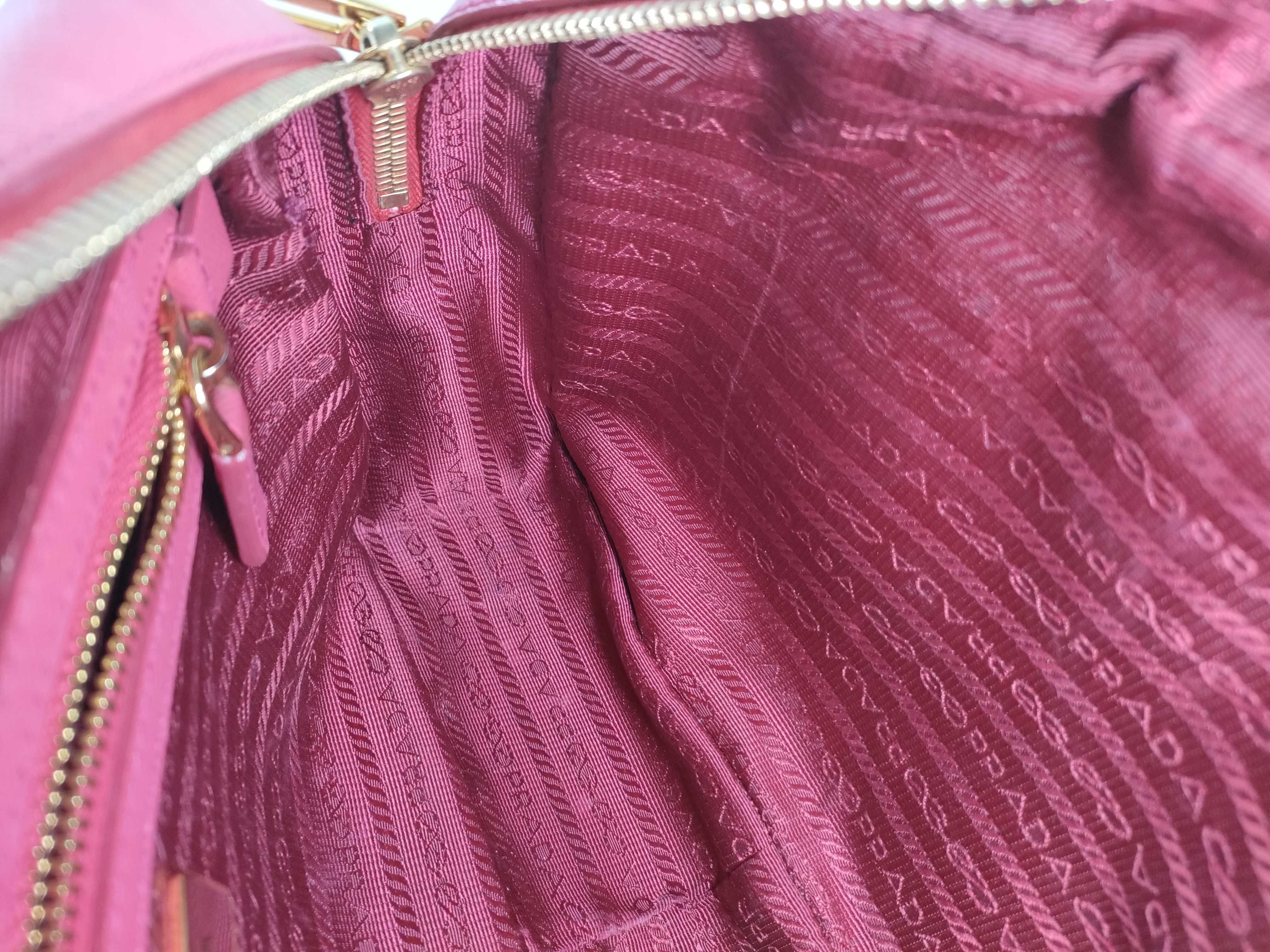 Box-shaped Saffiano Handbag — view 12