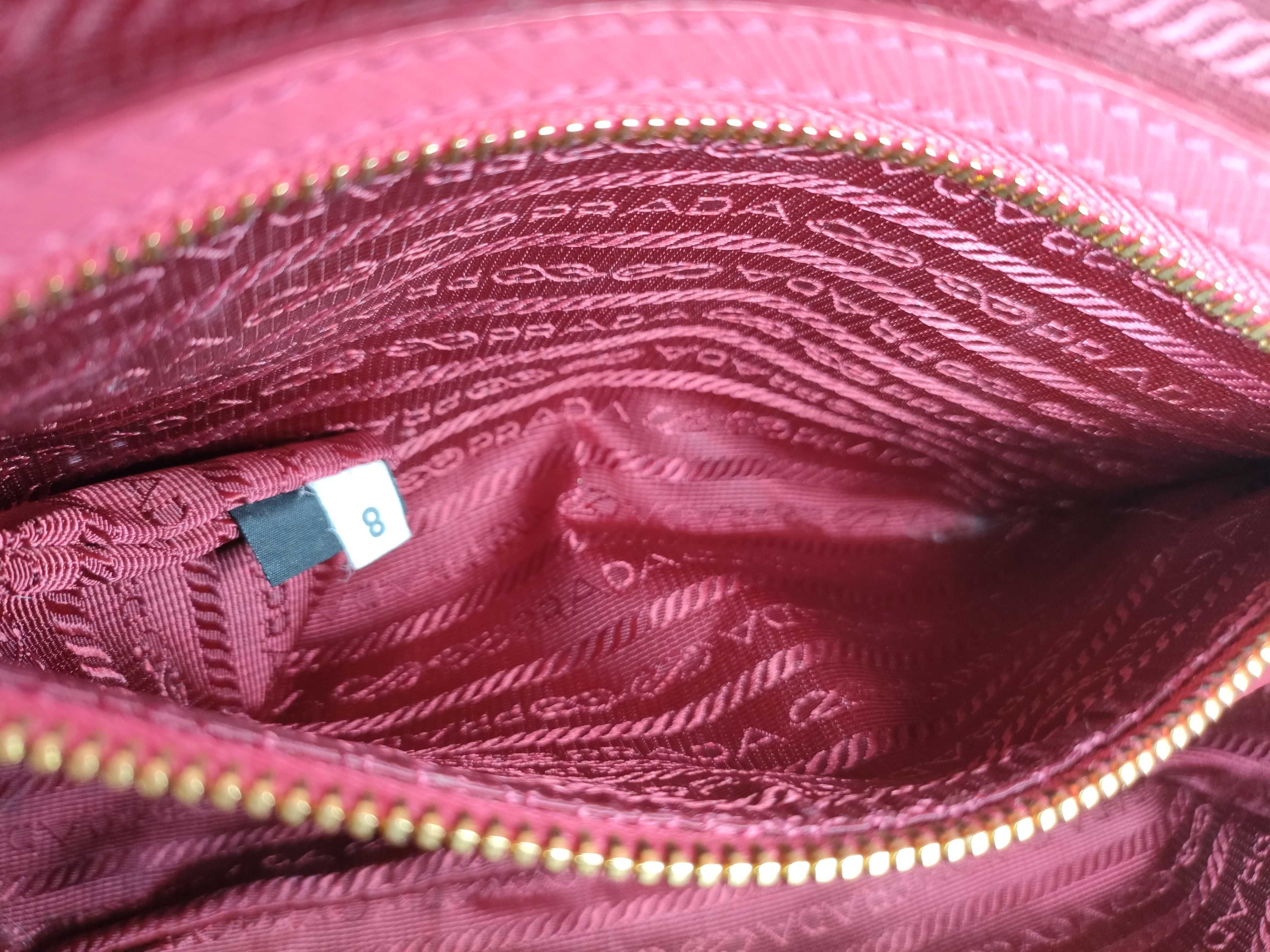 Box-shaped Saffiano Handbag — view 13