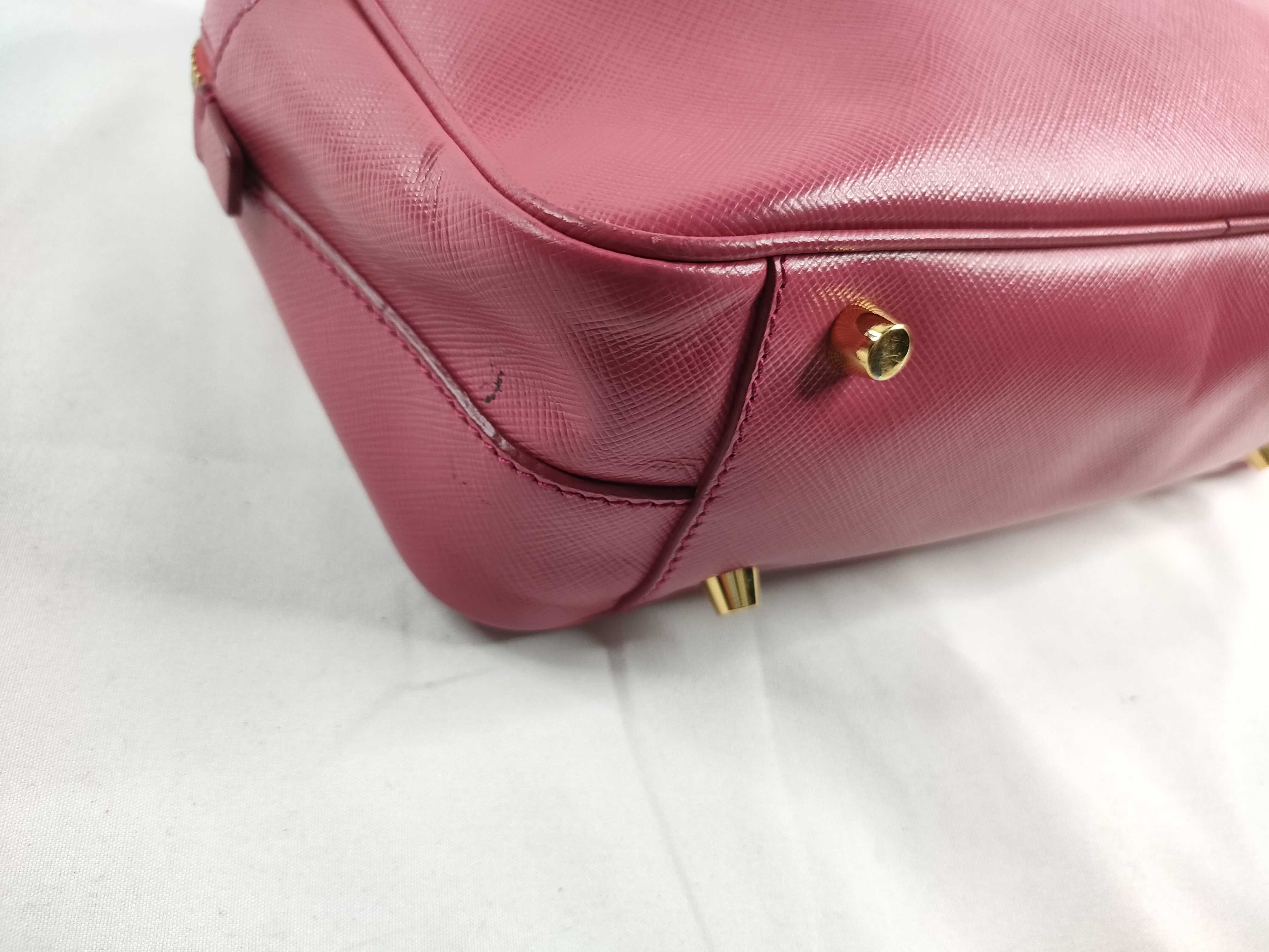 Box-shaped Saffiano Handbag — view 3