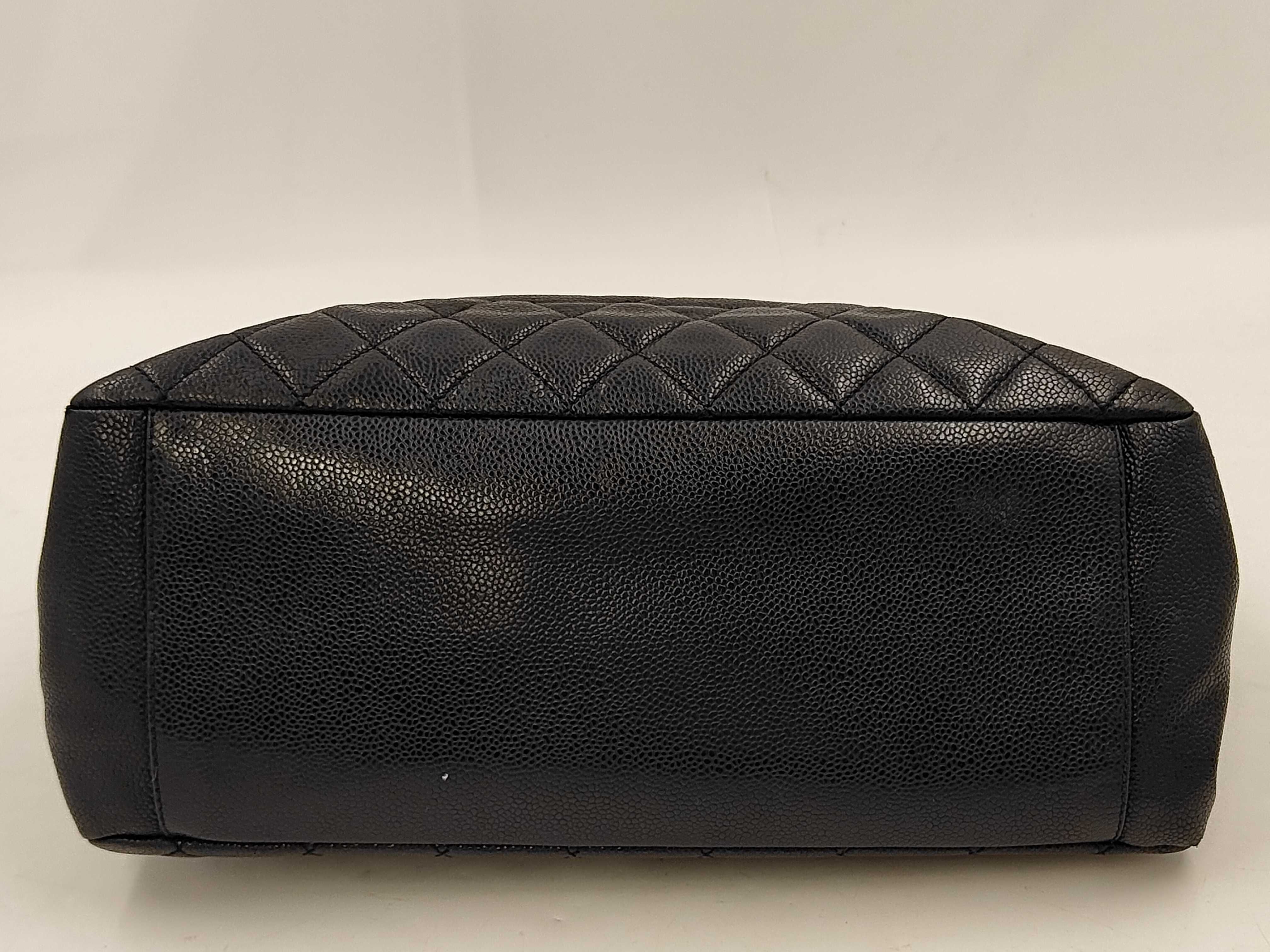 GST Tote Caviar Leather Black Tote Bag — view 4