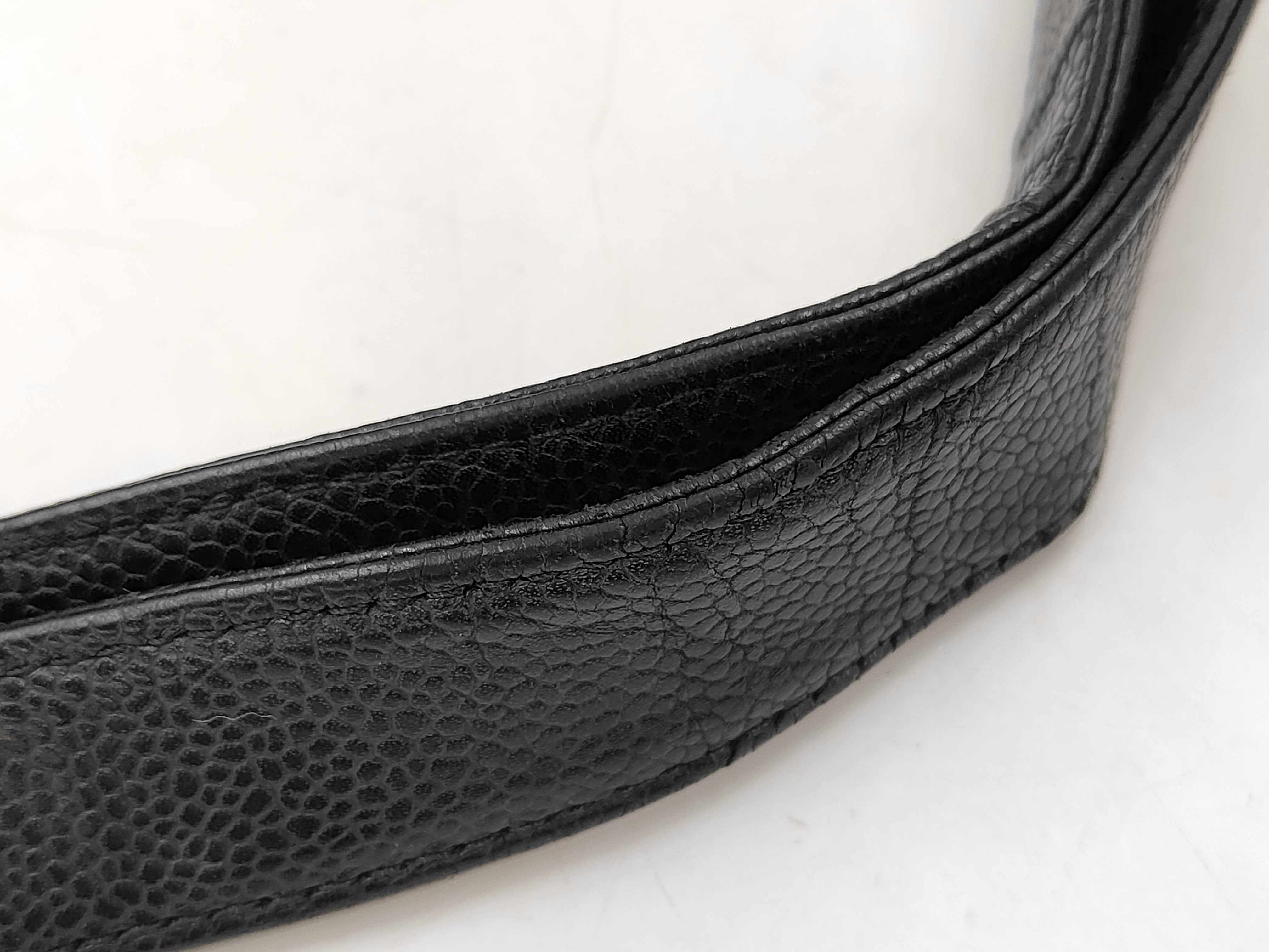 GST Tote Caviar Leather Black Tote Bag — view 6