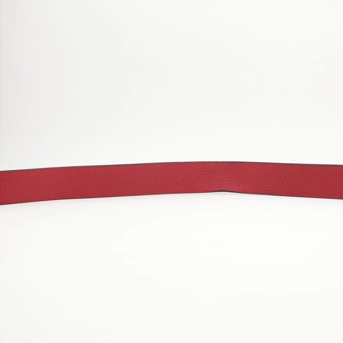 M0076 Suntulle LV Tilt Reverse JJ1188 Belt 90 Leather Black x Red — view 4