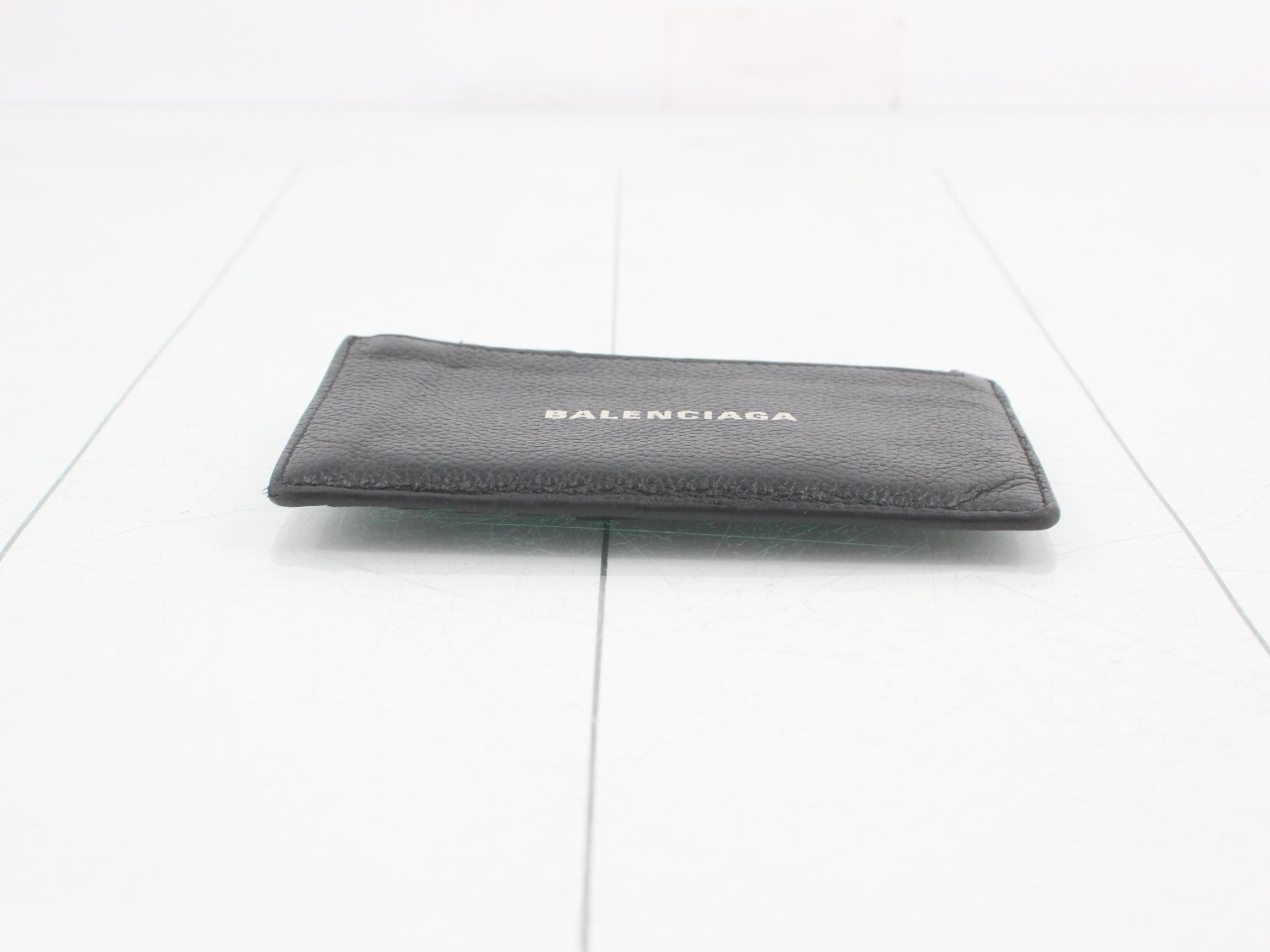 Everyday Coin Case, Leather, Black — view 3
