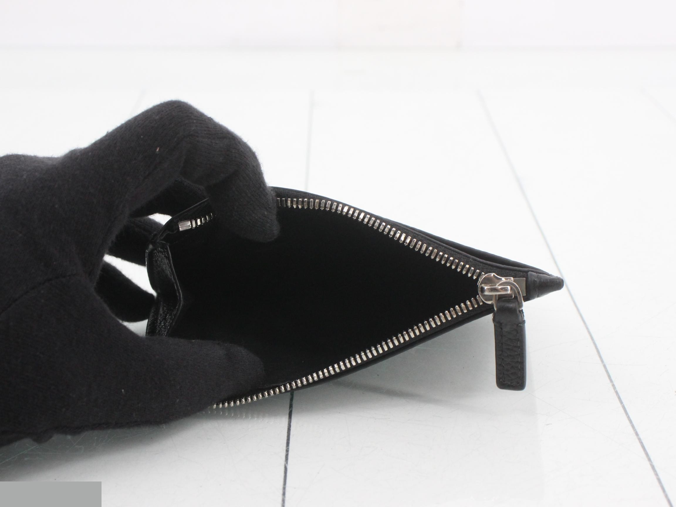 Everyday Coin Case, Leather, Black — view 4