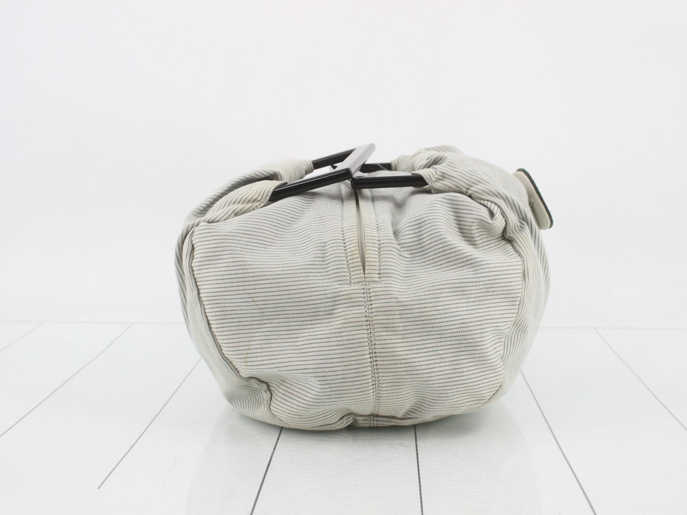 striped handbag — view 3