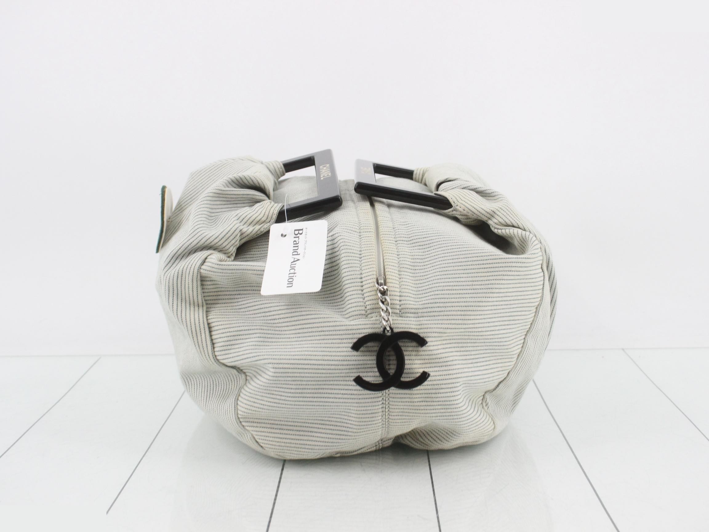 striped handbag — view 4