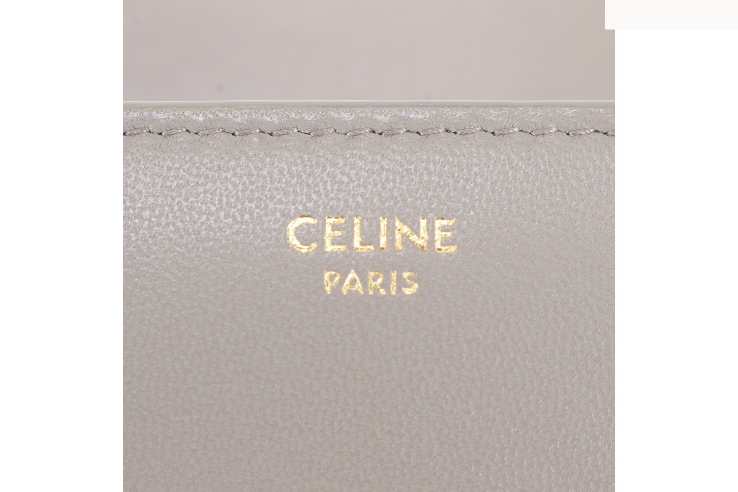 Small Flap Wallet, Triomphe Leather, Tri-fold Wallet — view 11