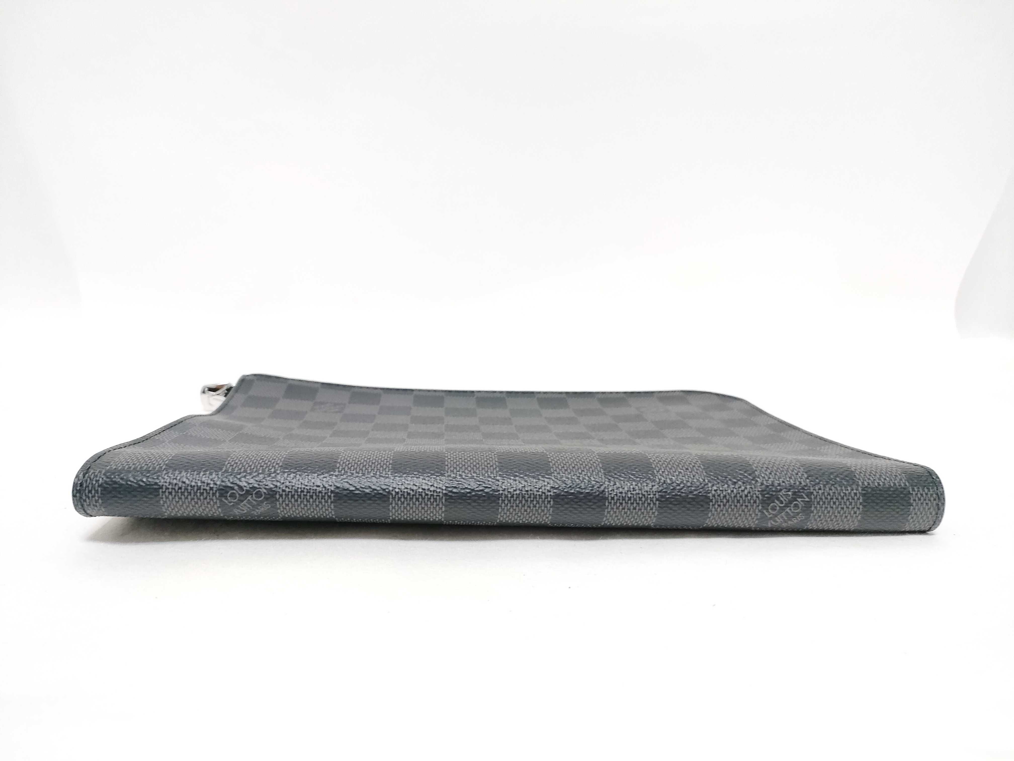 Damier Graphite Vuitton Pochette Jour PMN60113 Clutch Bag — view 5