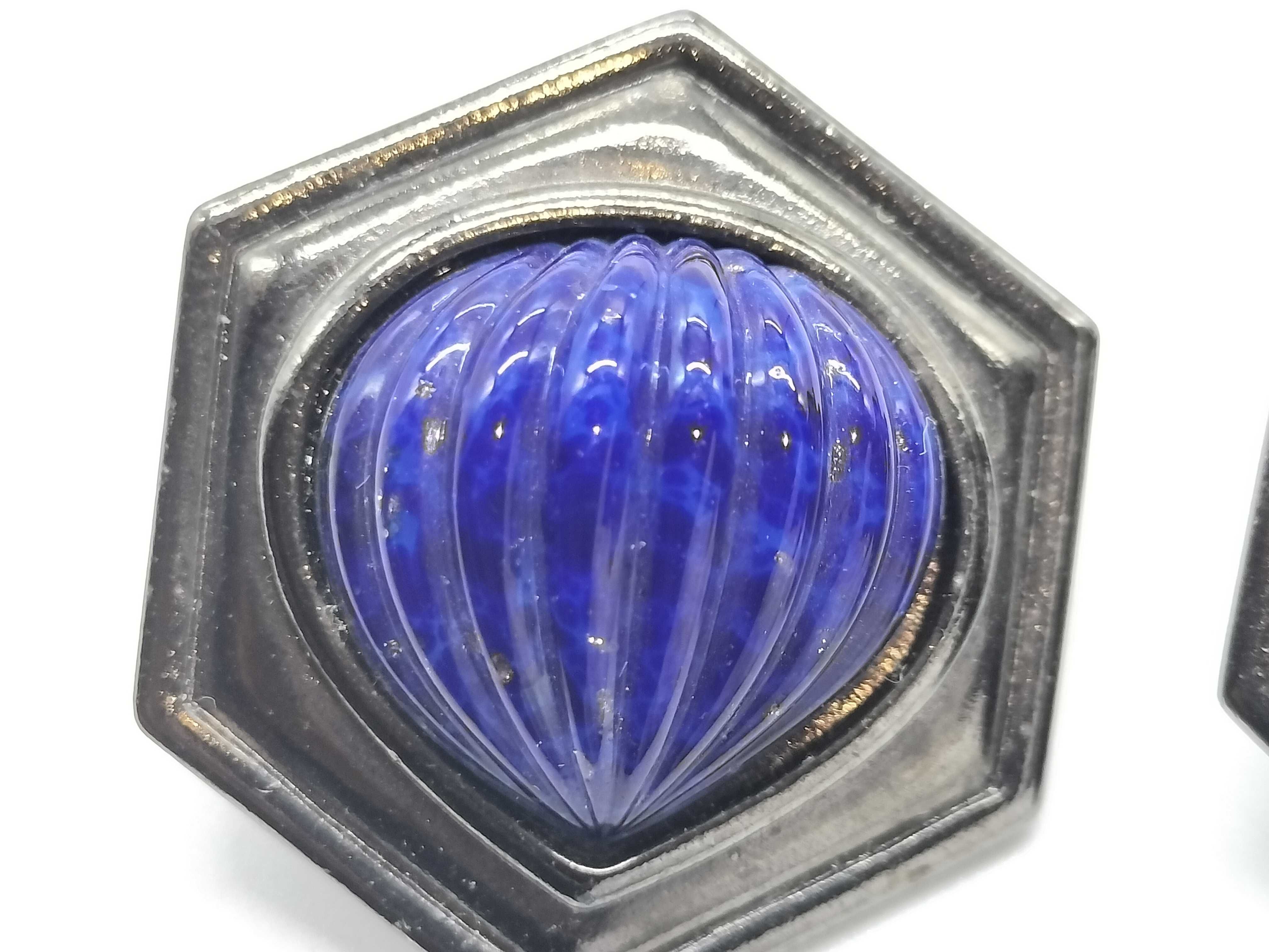 Lapis Lazuli Earrings — view 2