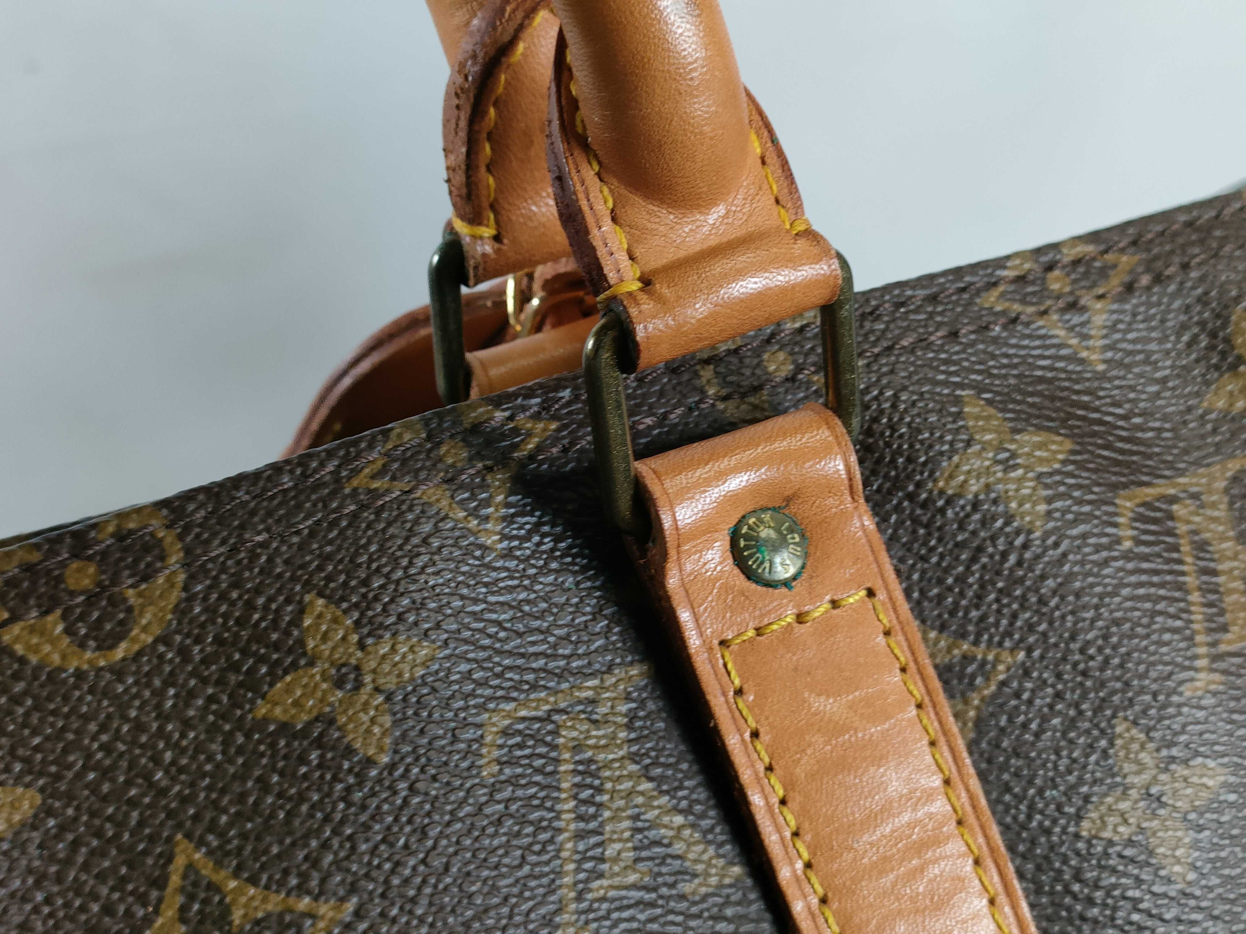 Monogram Keepall Bandoulière 50 Boston Bag Brown Boston Bag — view 5