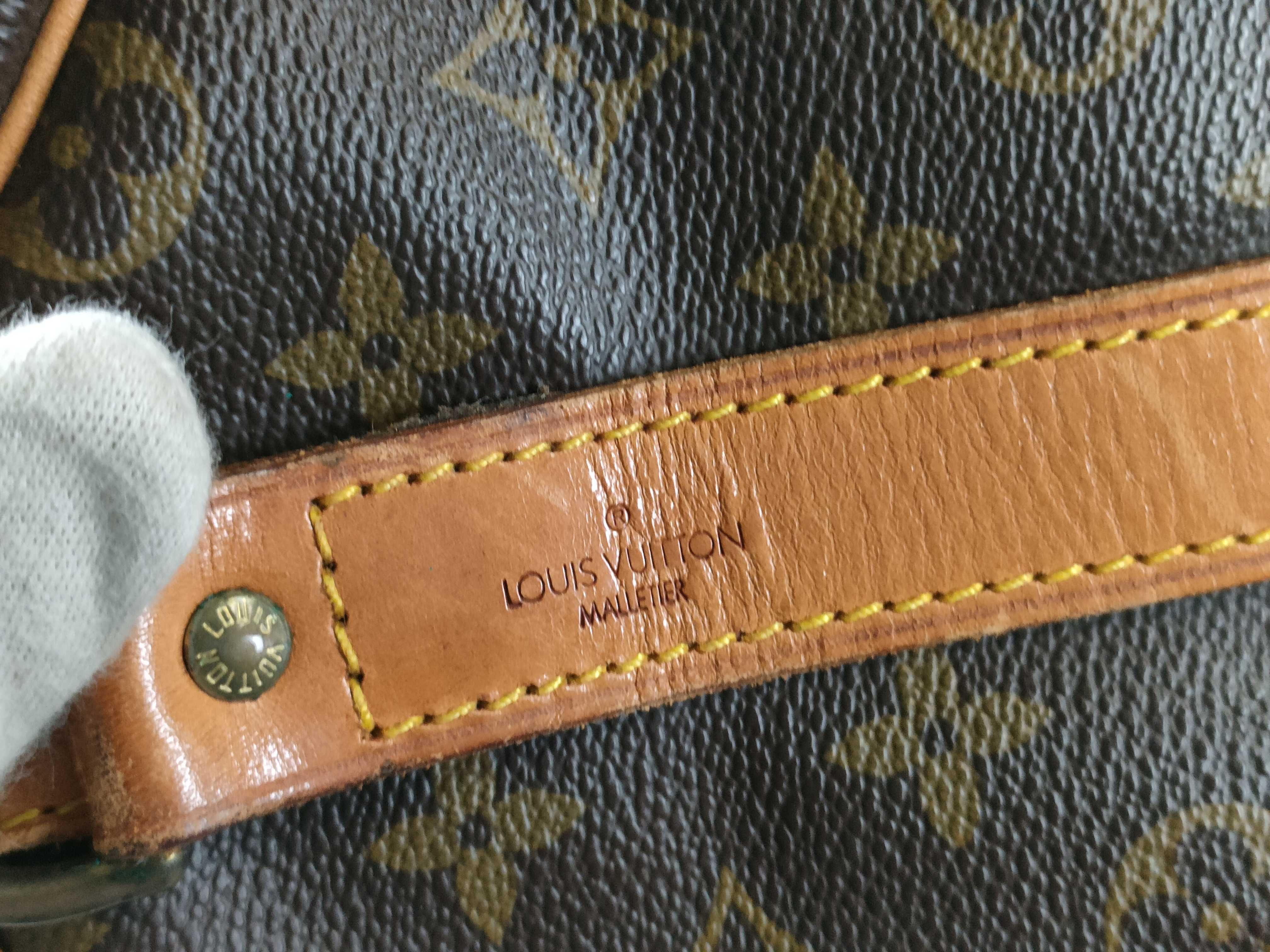Monogram Keepall Bandoulière 50 Boston Bag Brown Boston Bag — view 8