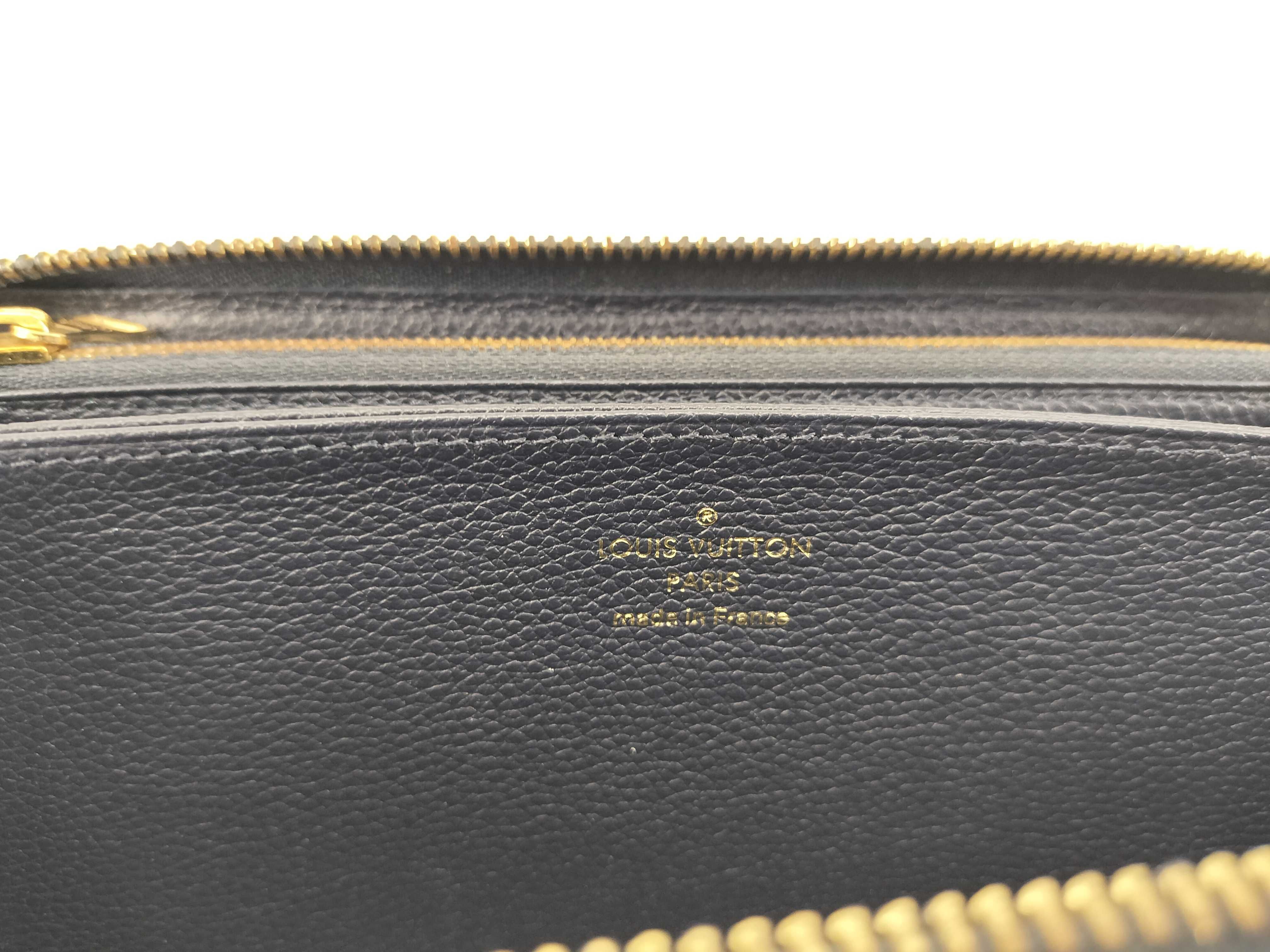Monogram Empreinte Zippy Wallet Navy x Red — view 10