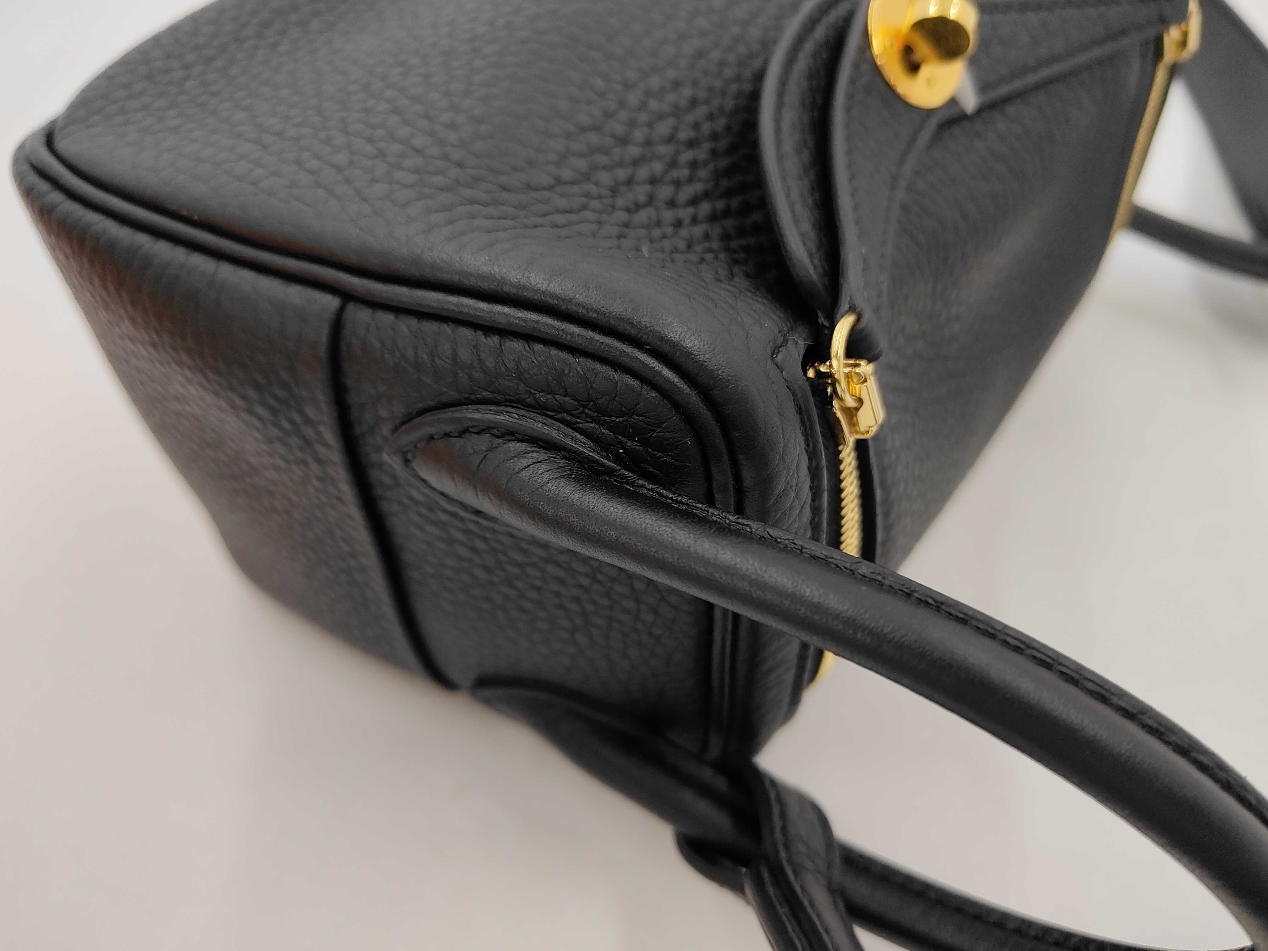 Mini Lindy Taurillion Leather Shoulder Bag — view 5