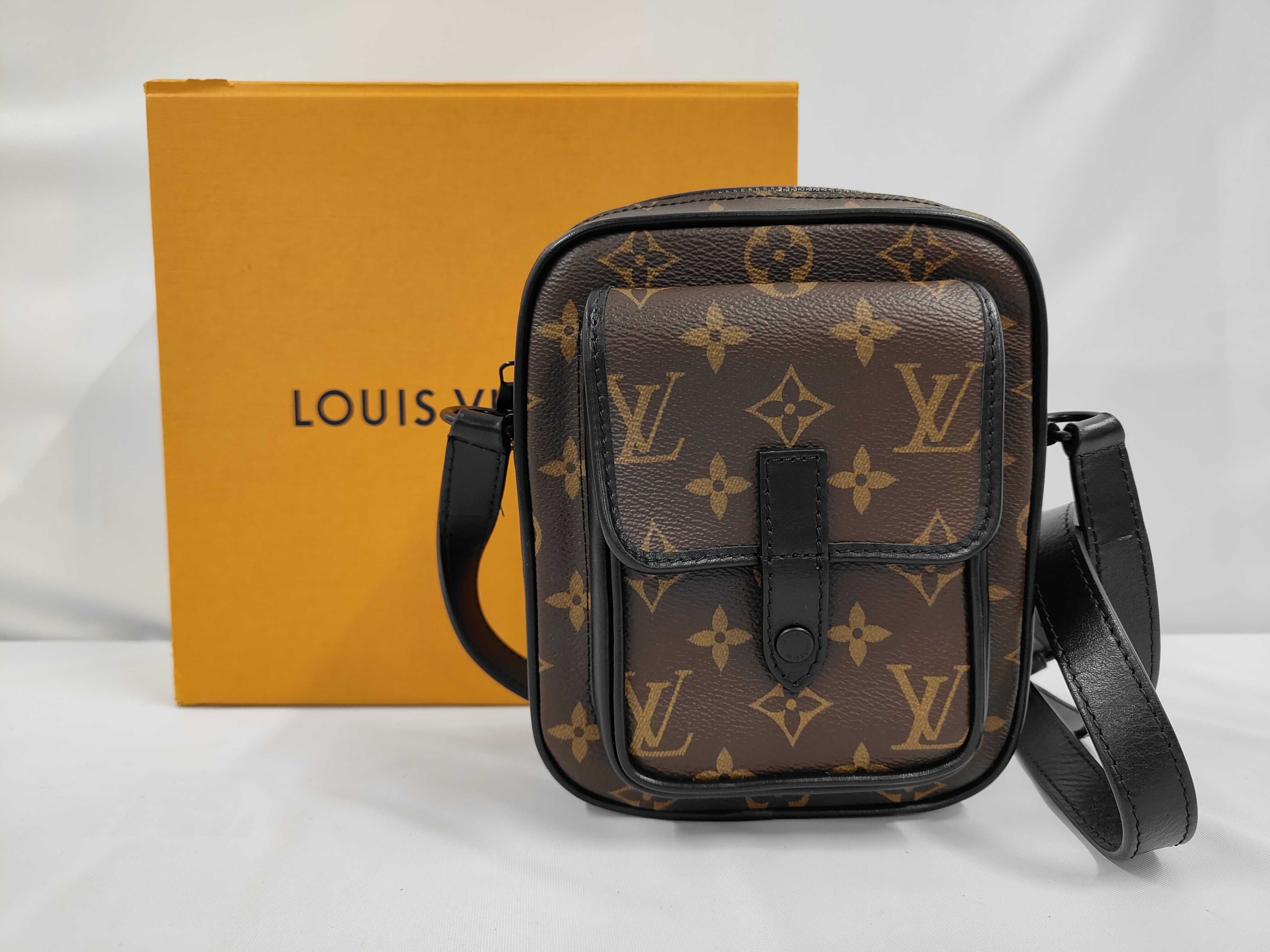 Monogram Macassar Christopher Wearable Wallet M69404 Shoulder Bag