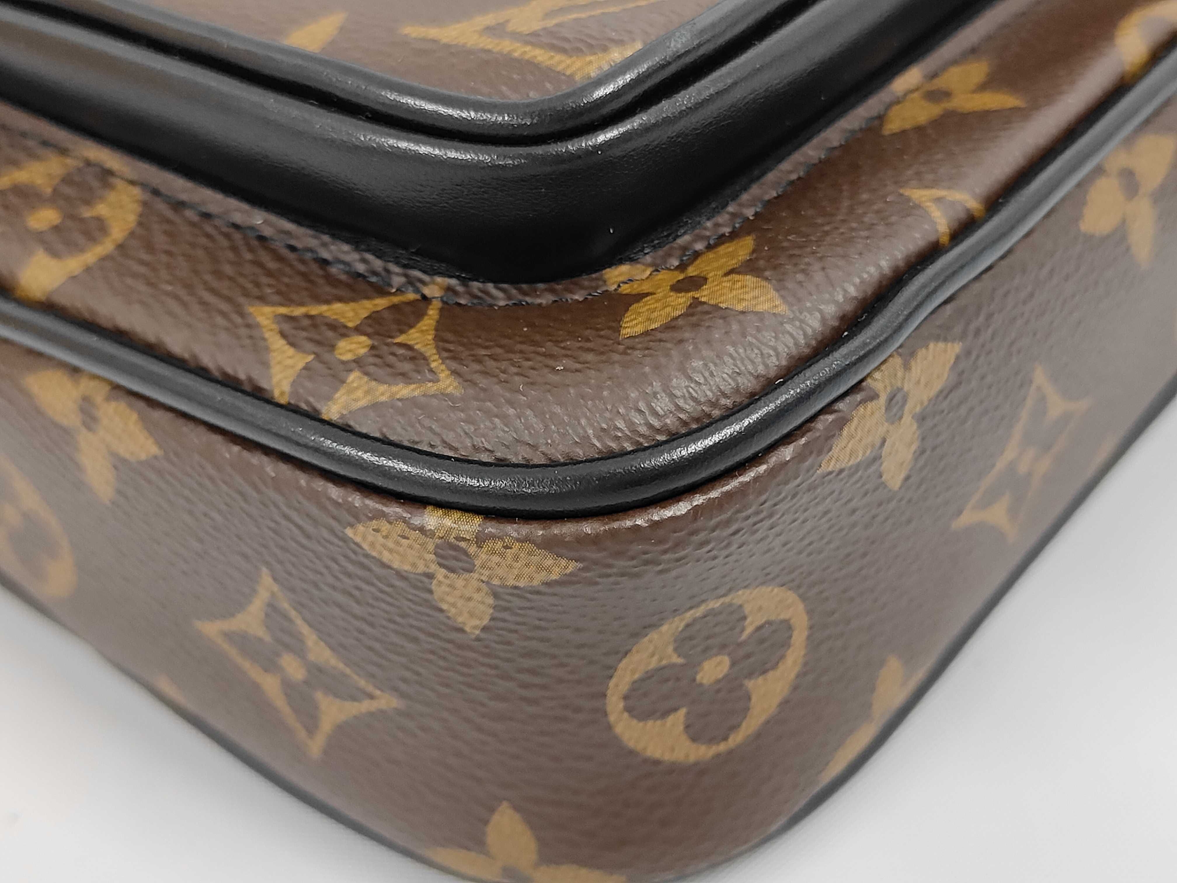 Monogram Macassar Christopher Wearable Wallet M69404 Shoulder Bag — view 4