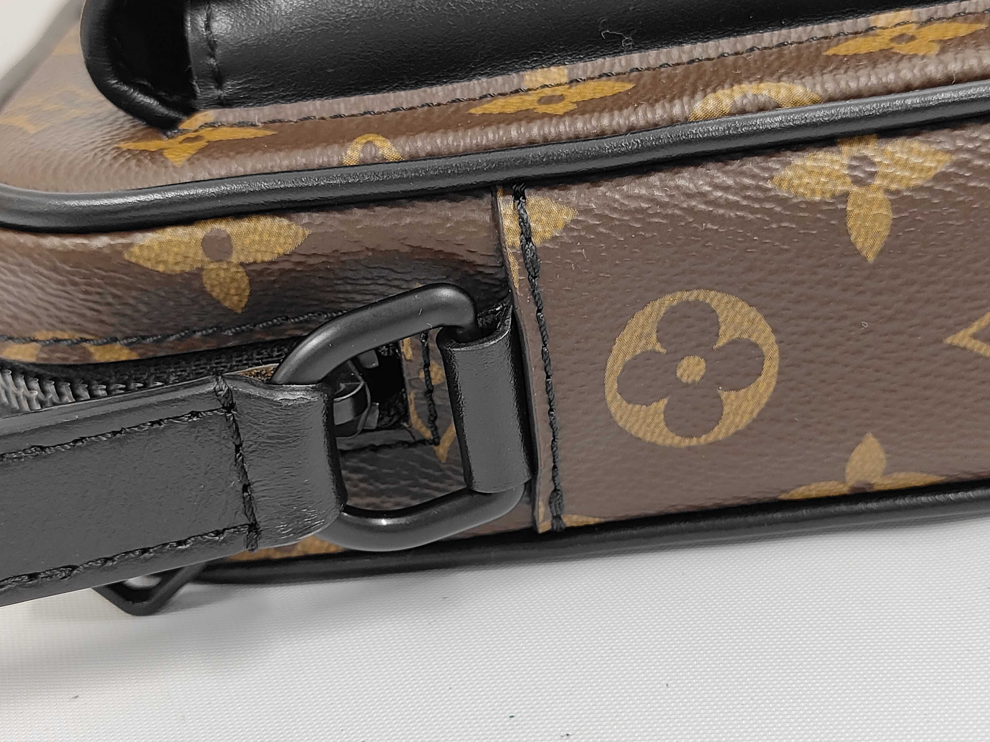Monogram Macassar Christopher Wearable Wallet M69404 Shoulder Bag — view 6