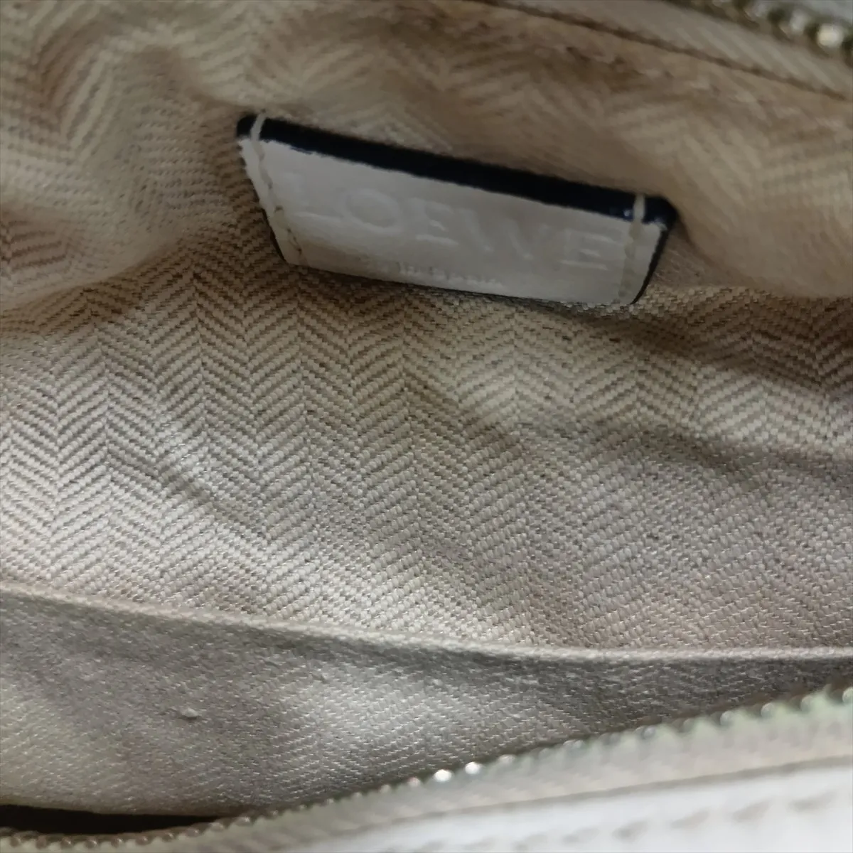 Puzzle Bag Small Leather 2-Way Handbag White (with aftermarket parts) — view 15