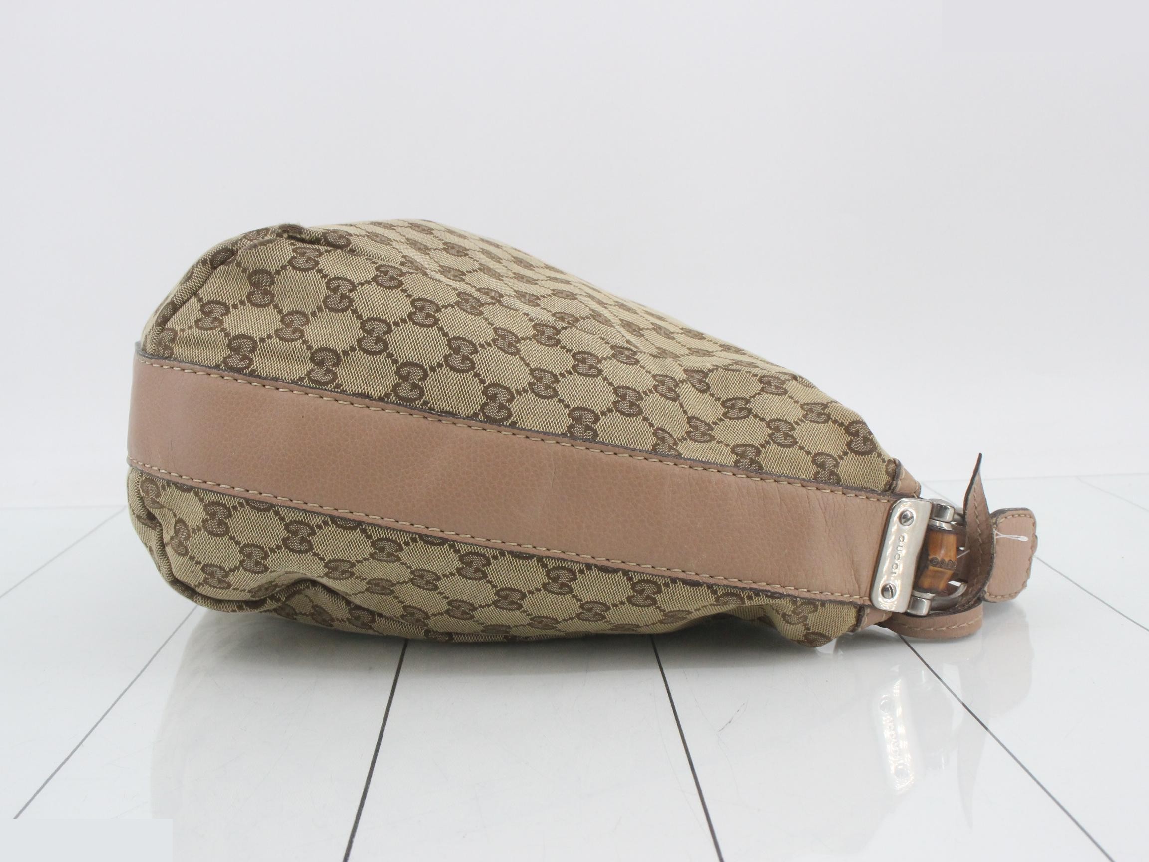 GG Canvas Bamboo Shoulder Bag — view 3