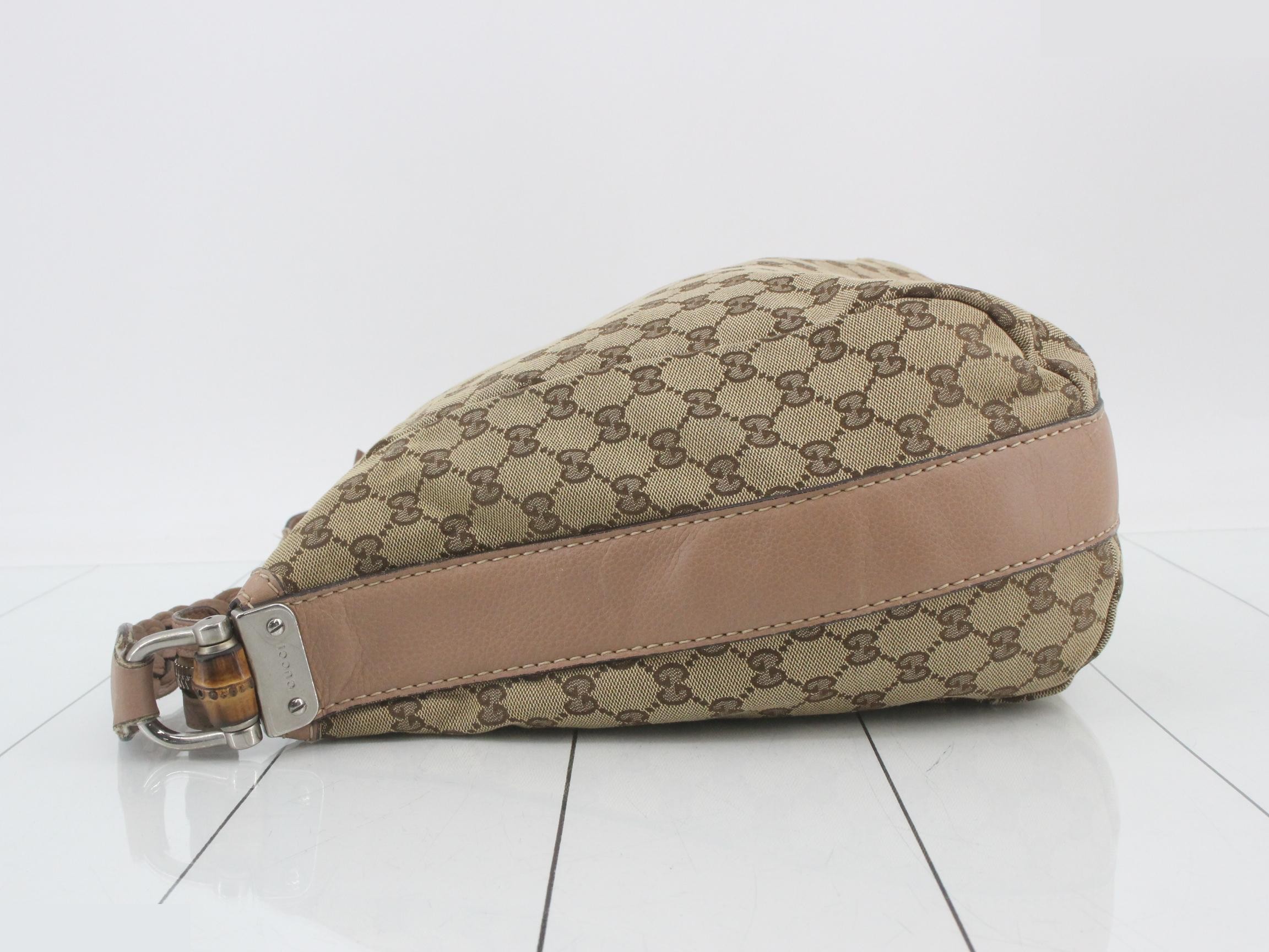 GG Canvas Bamboo Shoulder Bag — view 4