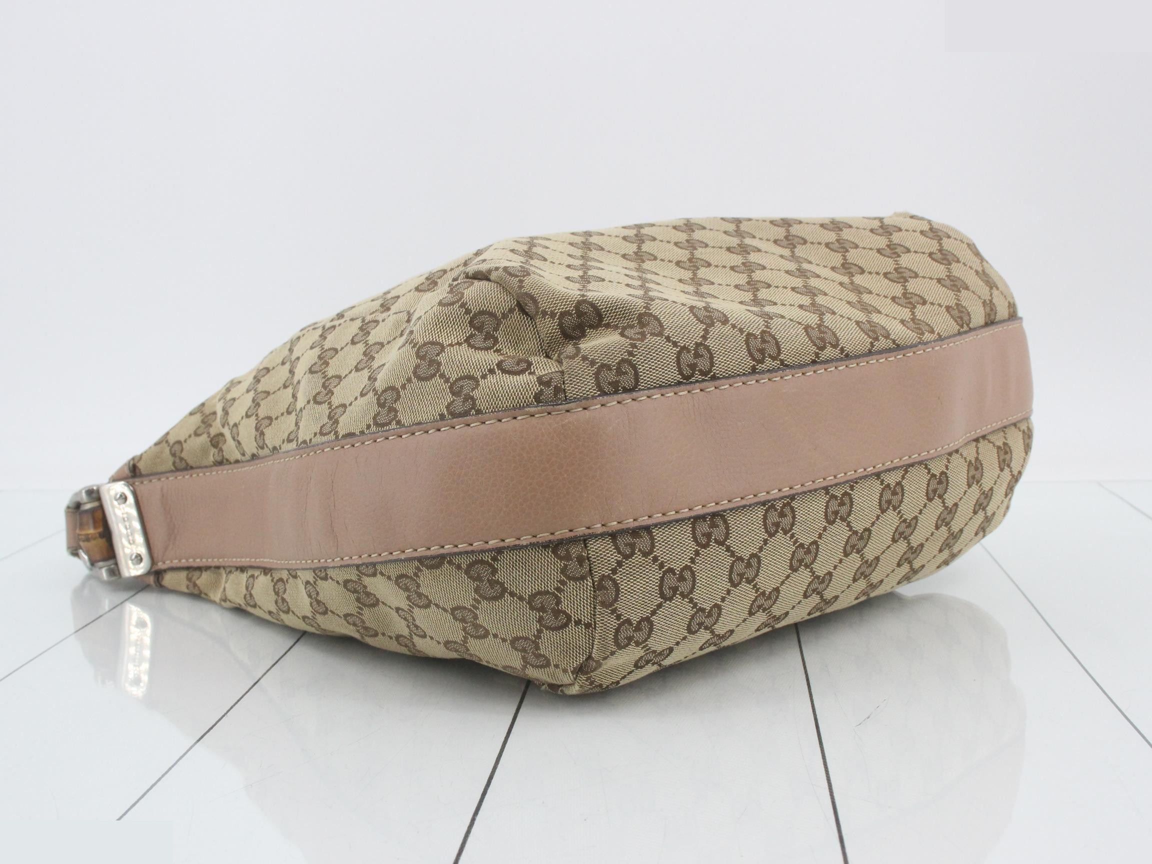 GG Canvas Bamboo Shoulder Bag — view 5