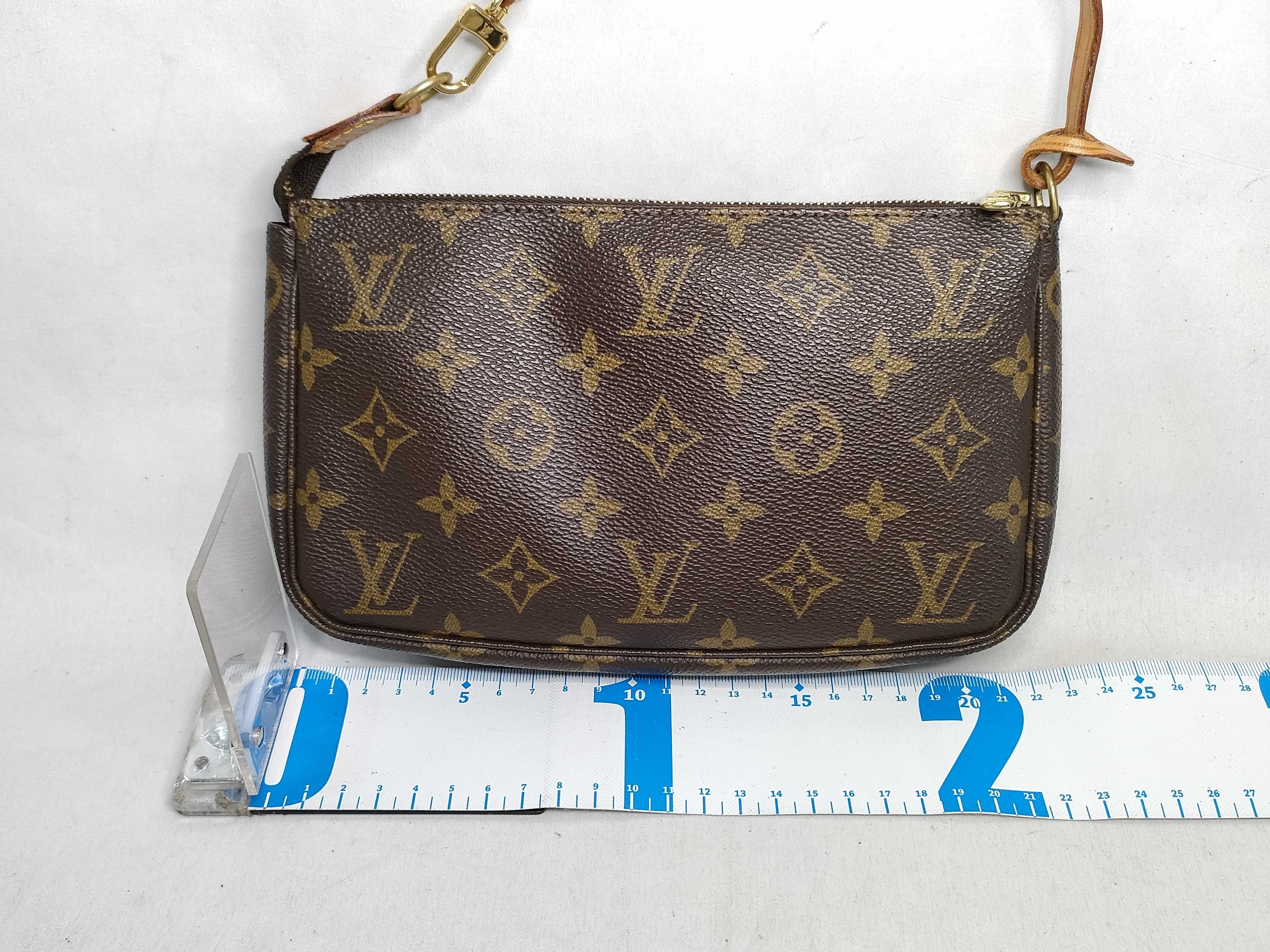 Monogram Pochette Accessoires M51980 VI0080 Brown Handbag — view 2