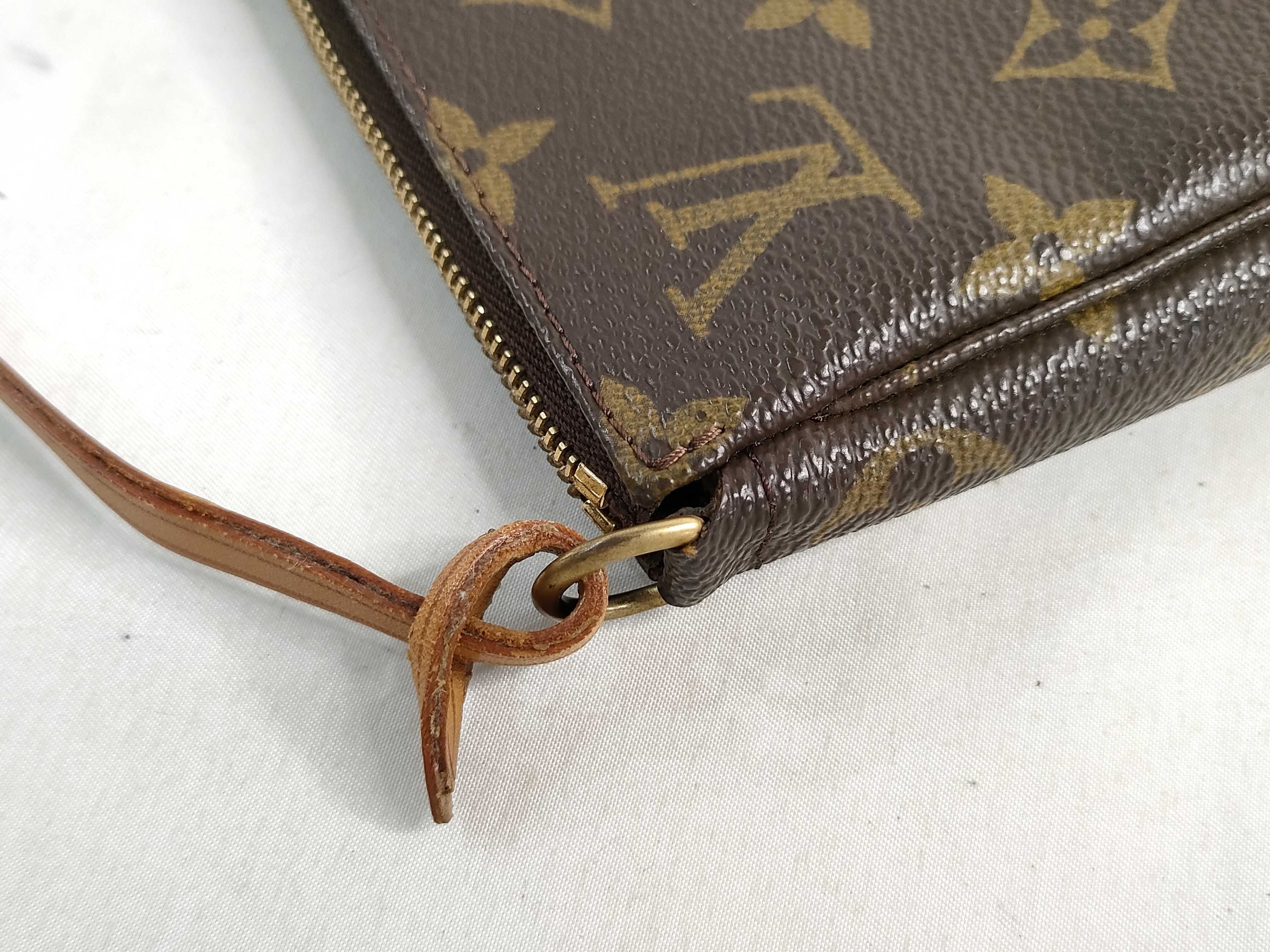 Monogram Pochette Accessoires M51980 VI0080 Brown Handbag — view 14
