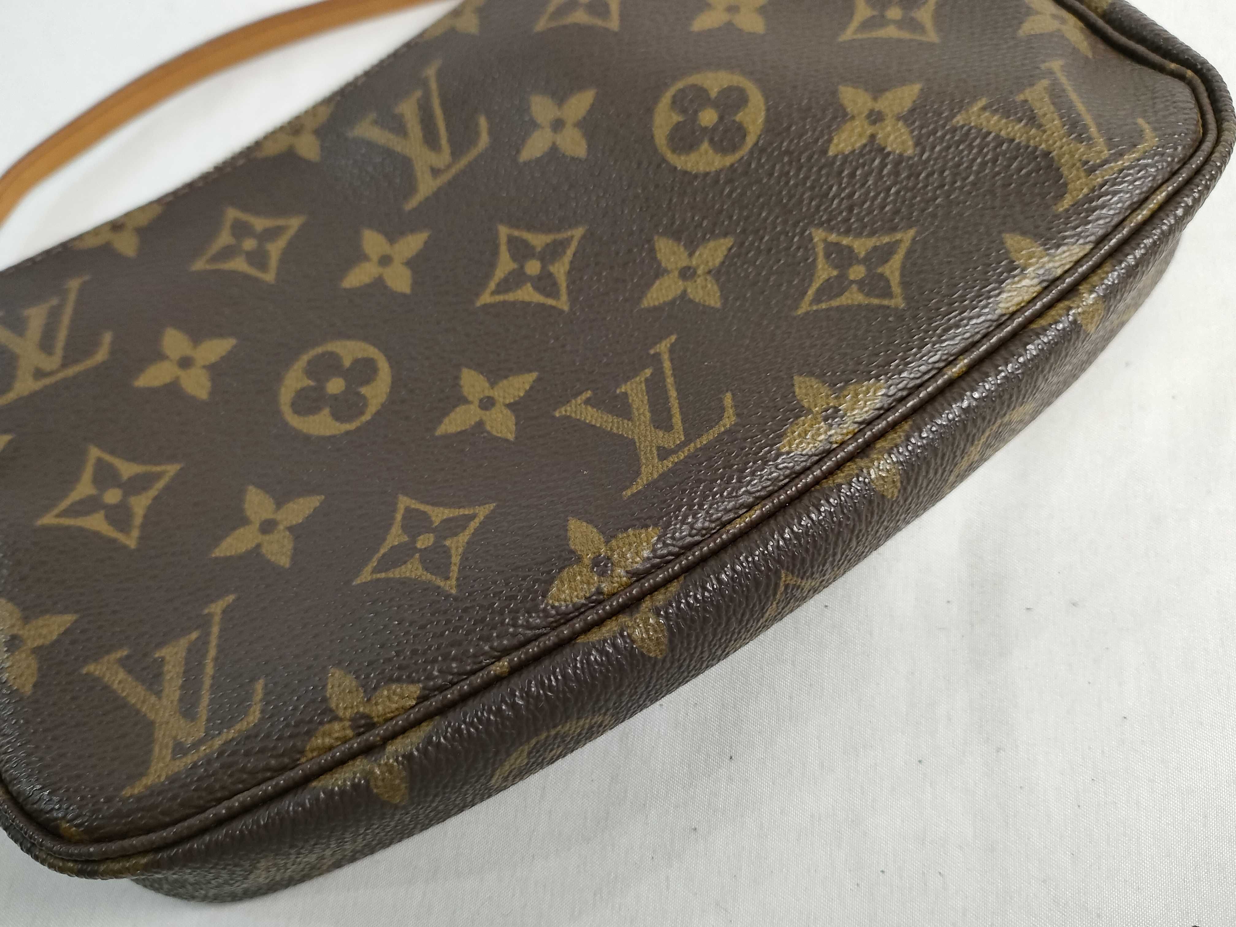 Monogram Pochette Accessoires M51980 VI0080 Brown Handbag — view 15
