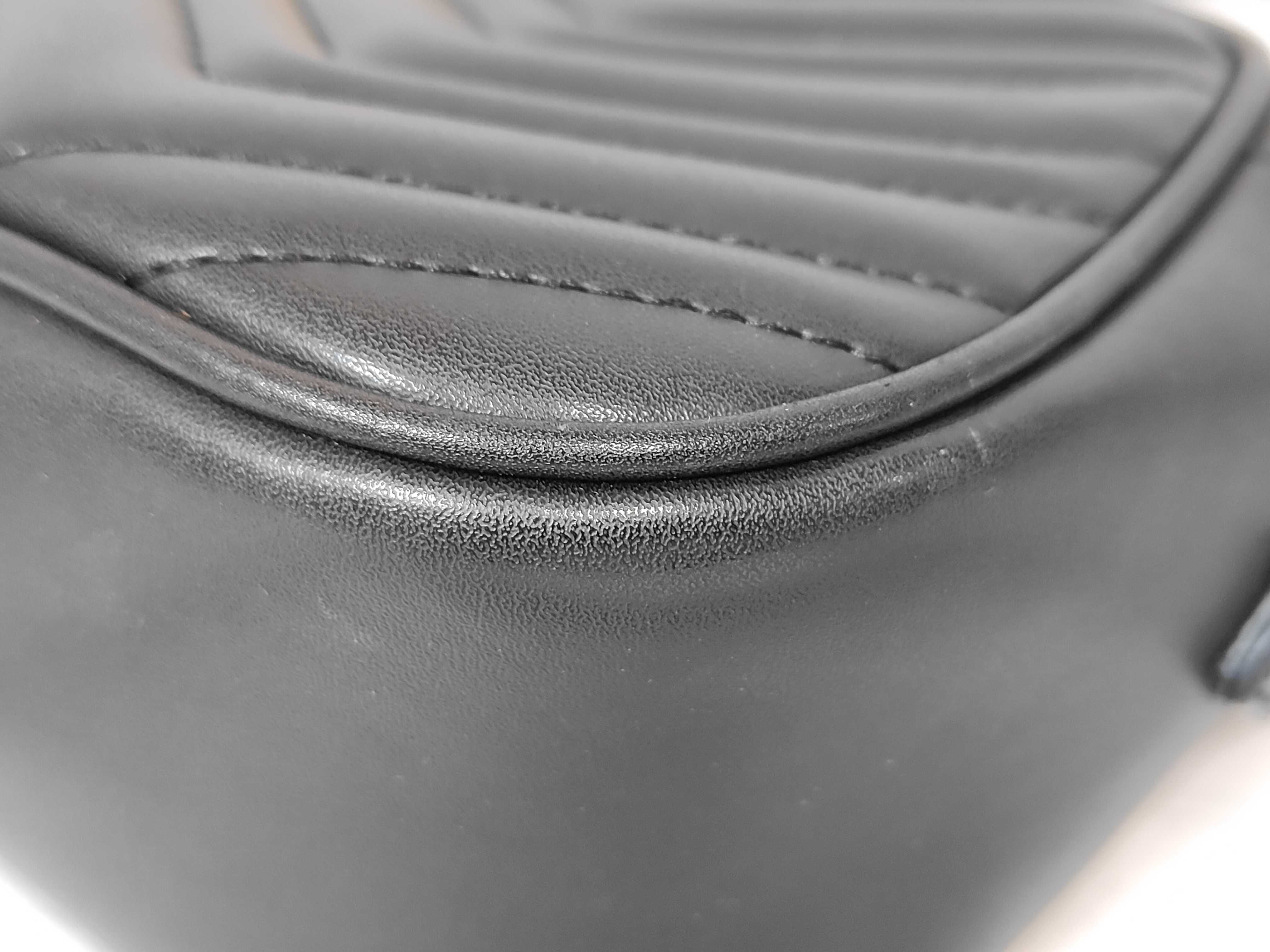 GG Marmont Shoulder Bag (Black) — view 6
