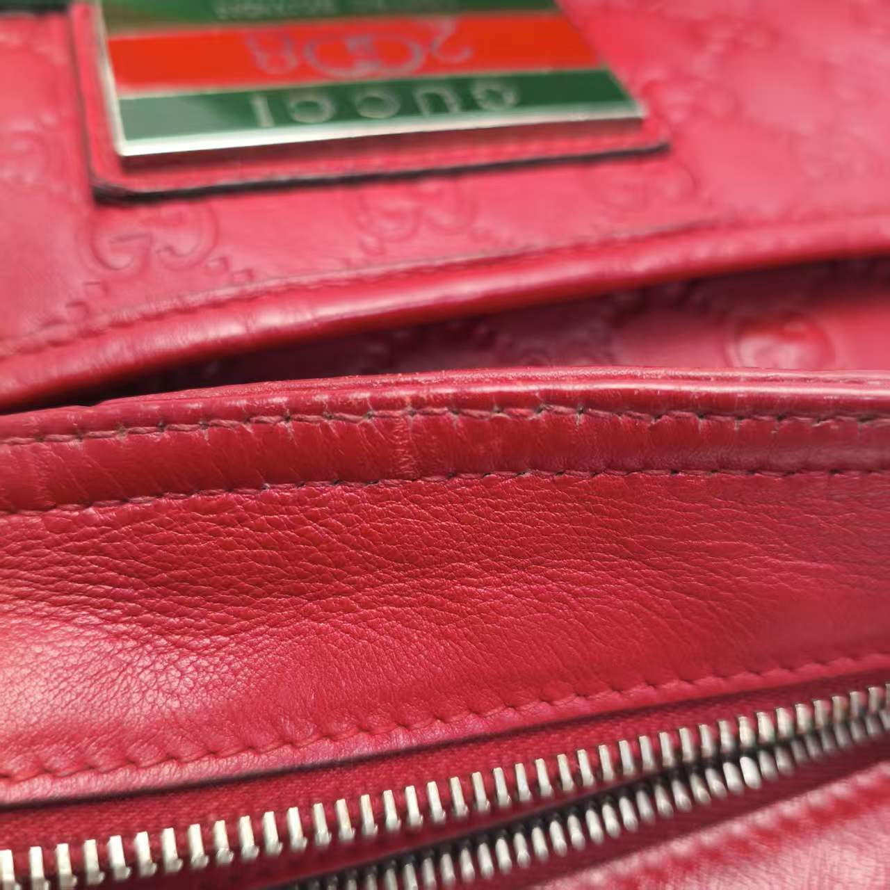 【*Shipped from: China*】GUCCI Leather Shoulder Bag 193715 — view 11