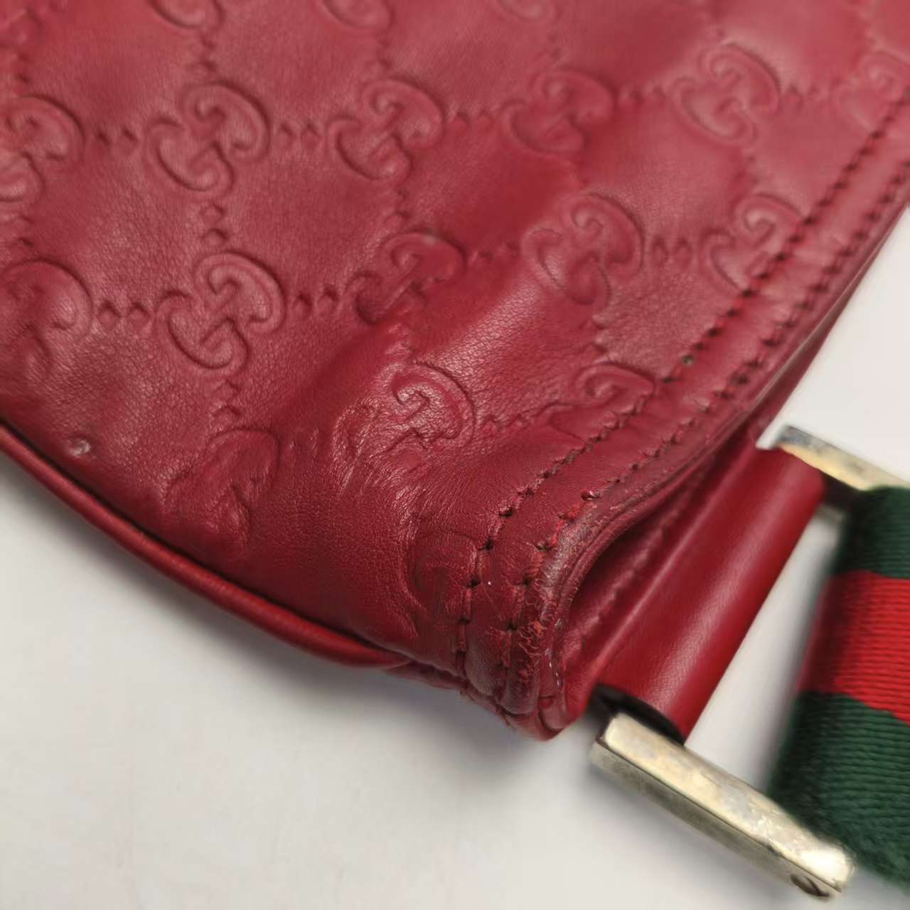 【*Shipped from: China*】GUCCI Leather Shoulder Bag 193715 — view 10