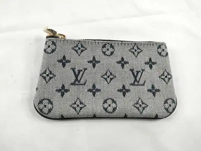 Monogram Mini Pochette Clé Monogram Mini Navy Coin Case