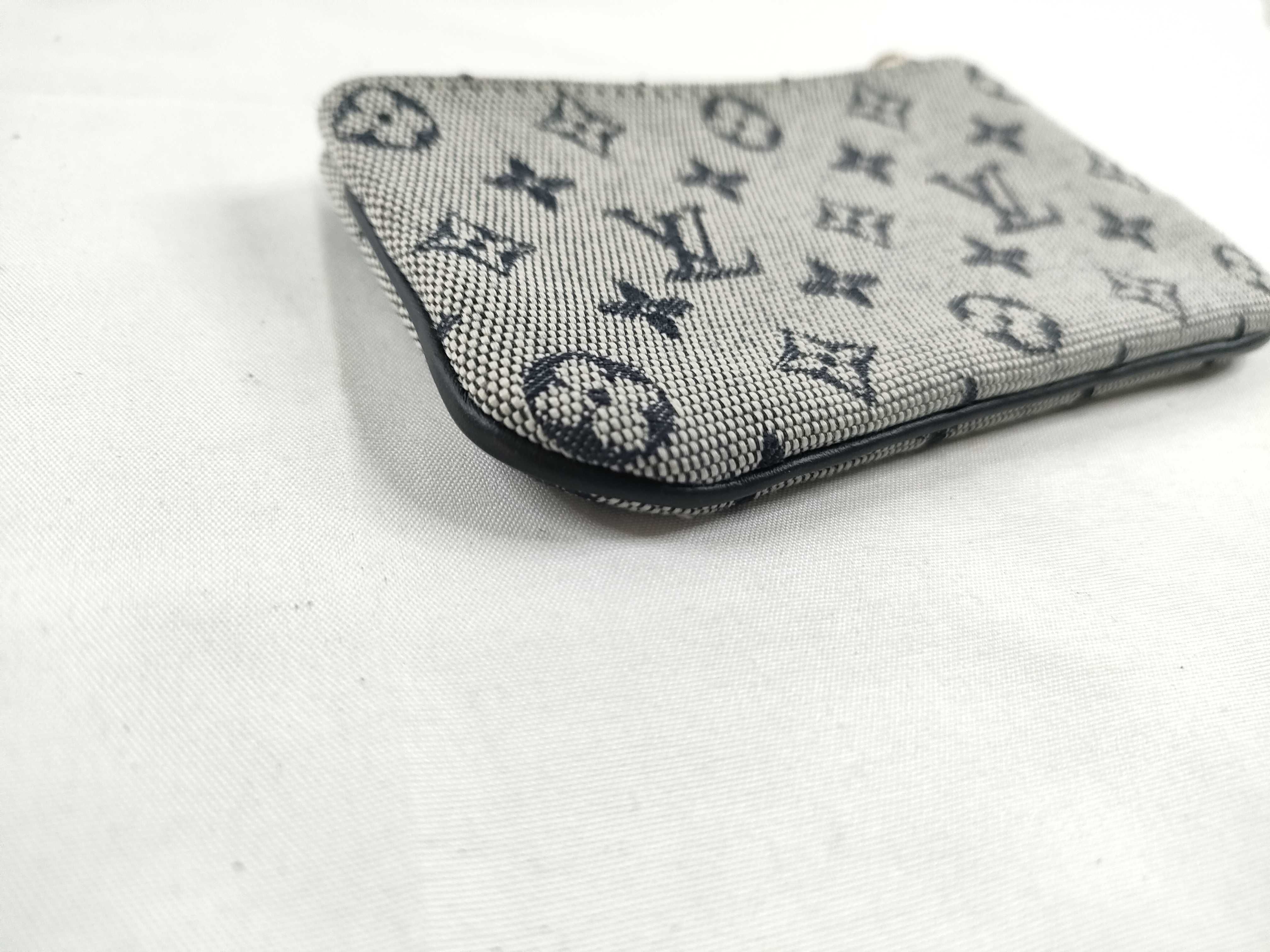 Monogram Mini Pochette Clé Monogram Mini Navy Coin Case — view 3
