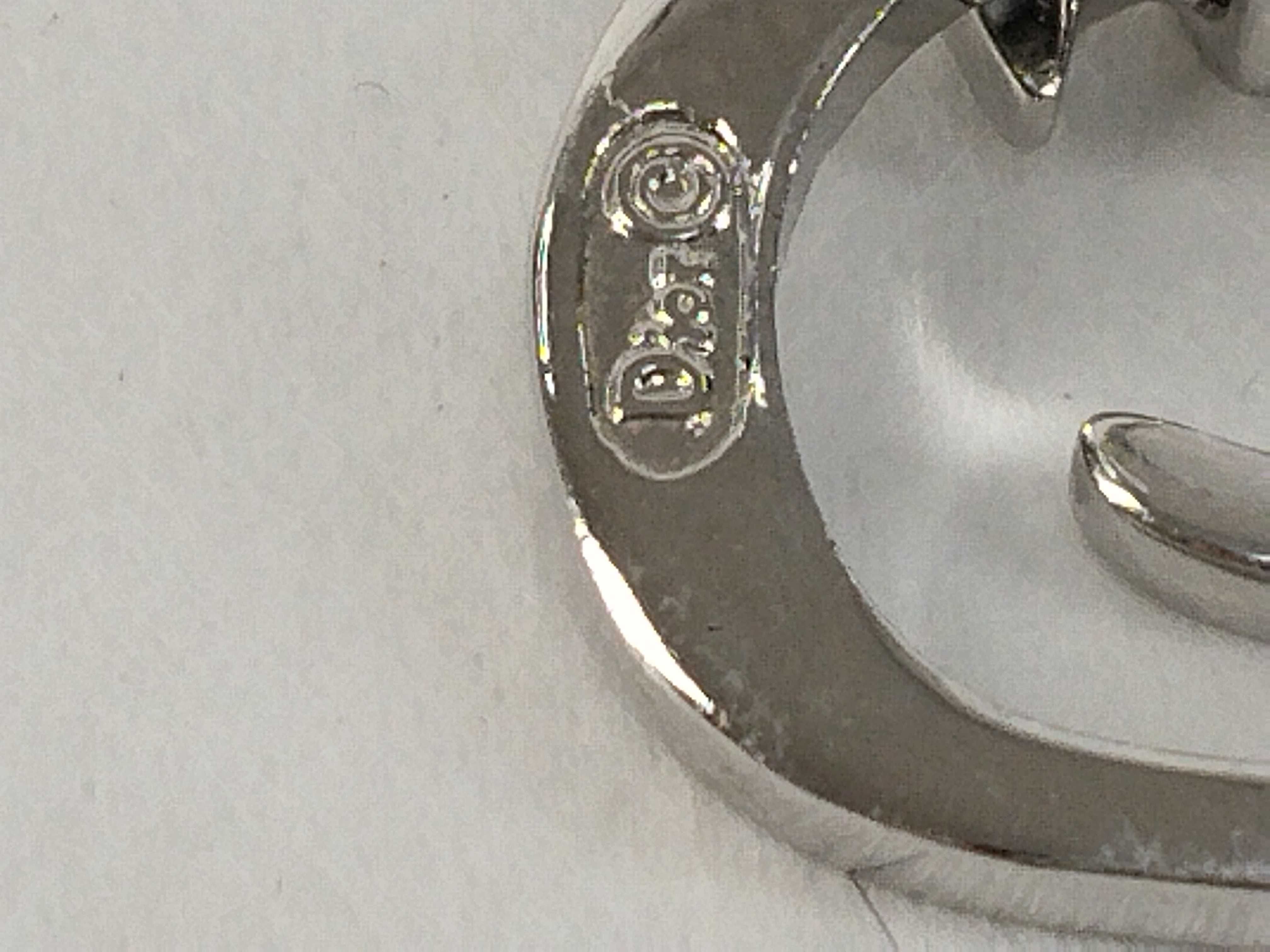 CD Logo Rhinestone Necklace — view 6