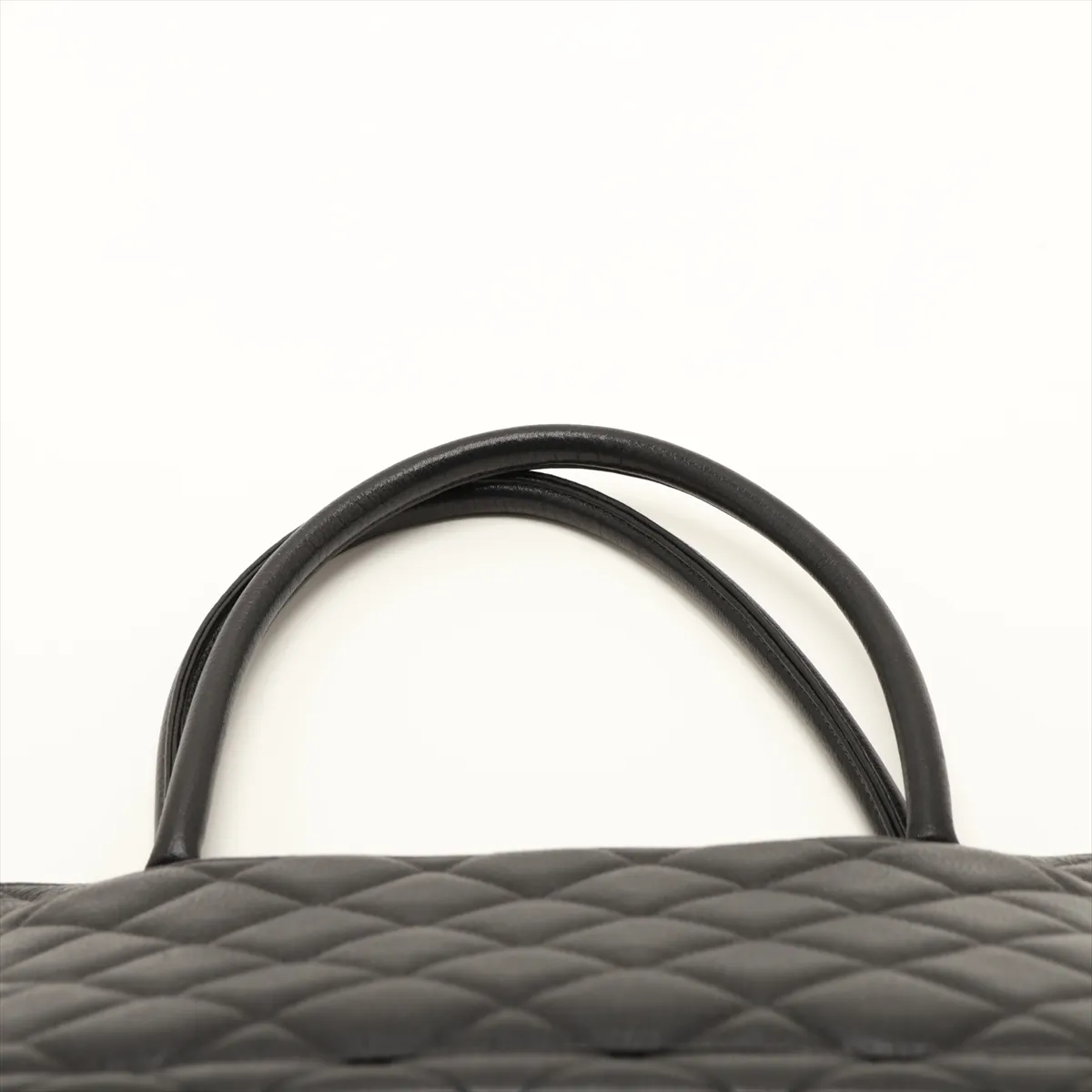 Reissue Caviar Skin Tote Bag, Black with Gold Hardware, 4780835, Series 4 — view 6