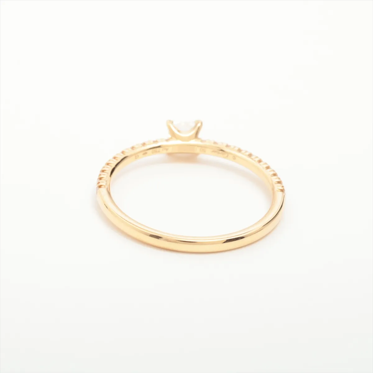 Etincelle de Cartier Half Eternity Diamond Ring 750 (Yellow Gold) 1.4g 50 483ABG Princess — view 2
