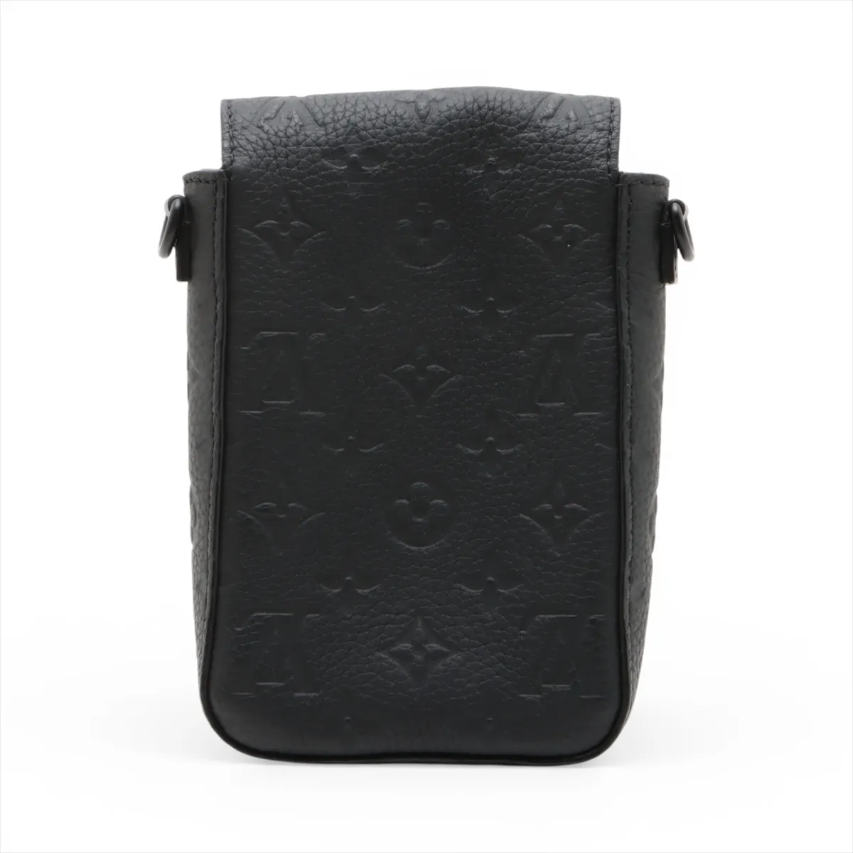 Taurillon Monogram S-Lock Vertical Wearable Wallet M81524 Black (RFID detected) — view 2