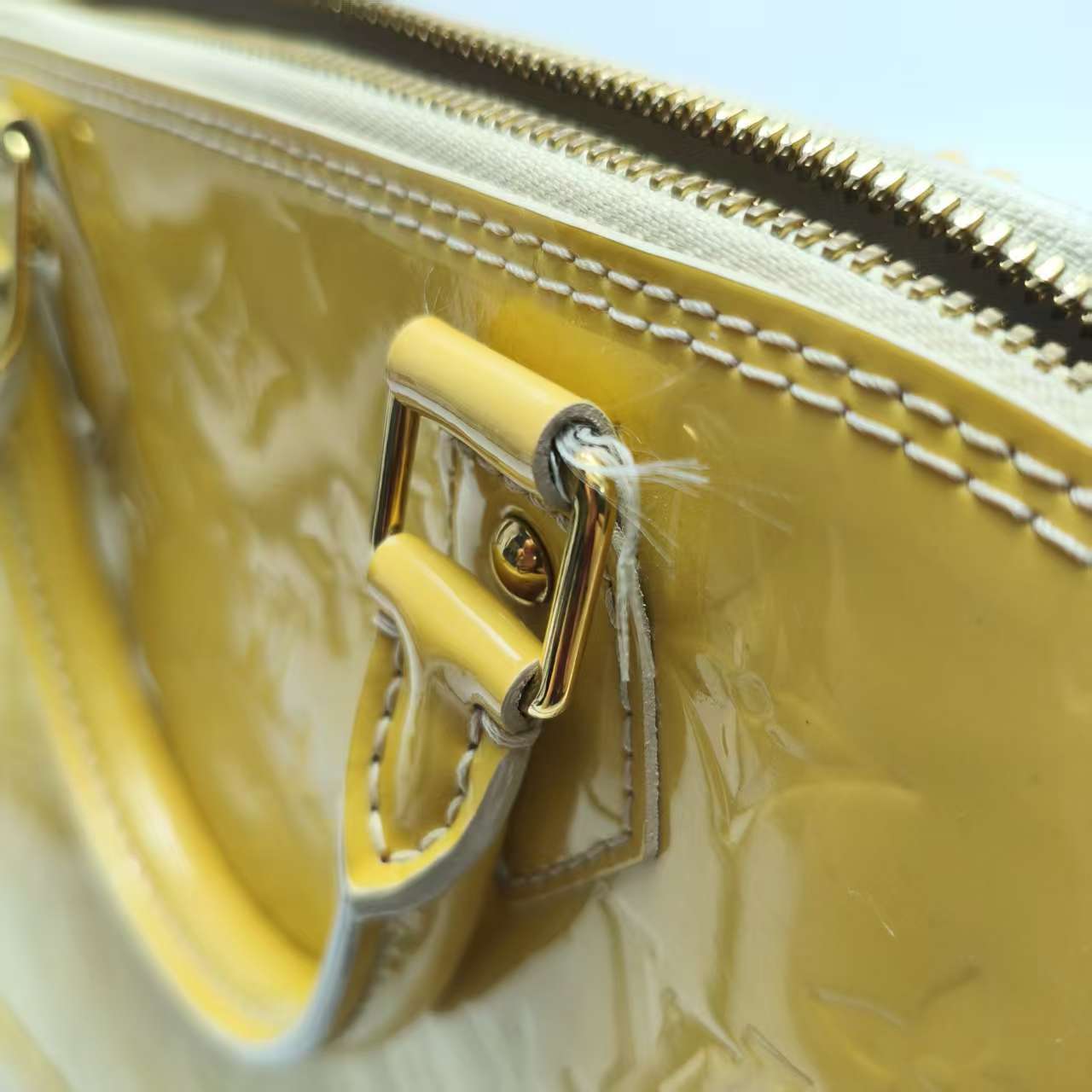 【*Shipped from: China*】LOUIS VUITTON Alma Patent Leather Handbag — view 13